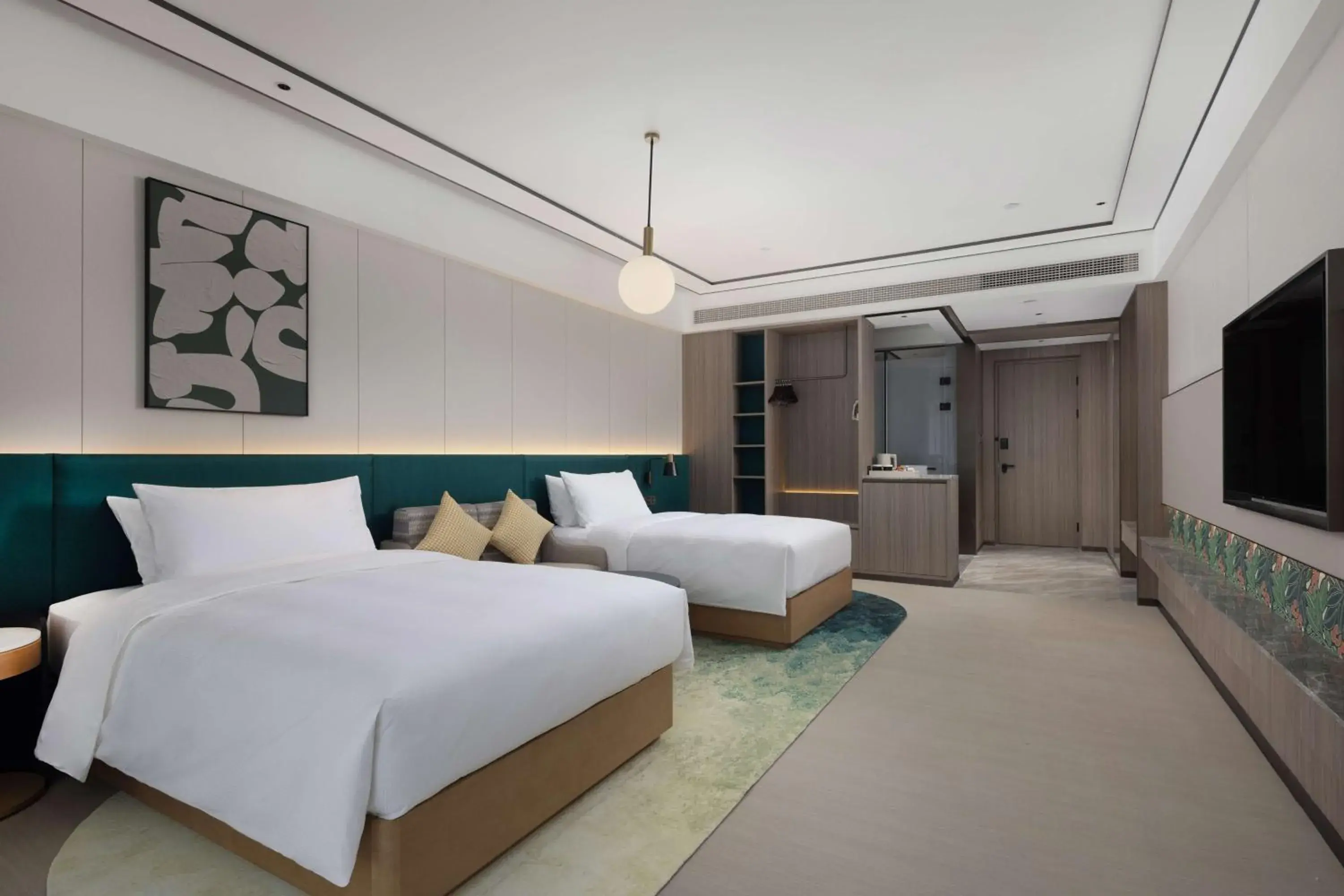 Twin Room in Hilton Garden Inn Jiangmen Xinhui Twin Room in Hilton Garden Inn Jiangmen Xinhui