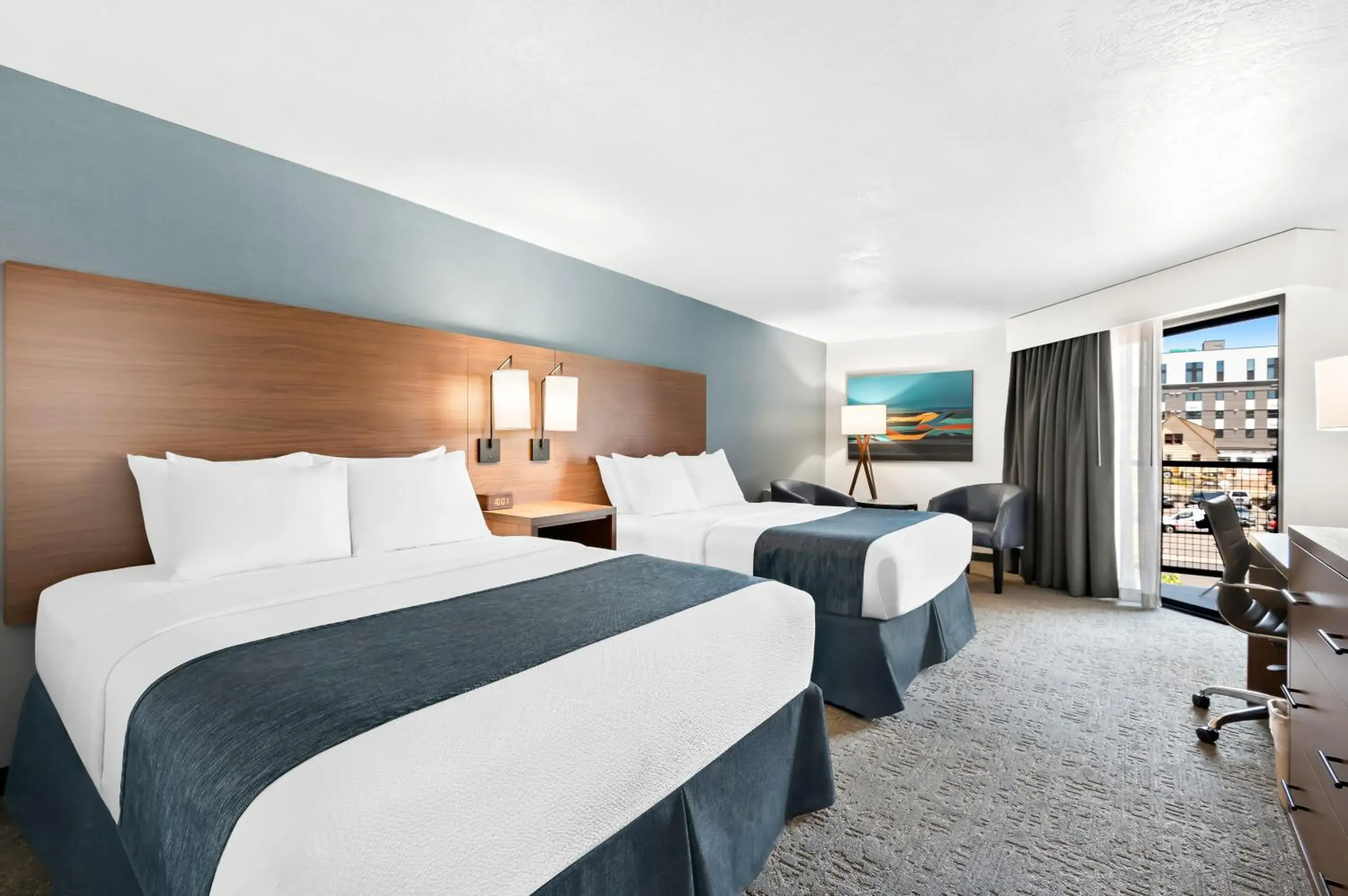 Franklin/Hilyard Buildings Standard Double Queen in Hayward Inn Franklin/Hilyard Buildings Standard Double Queen in Hayward Inn