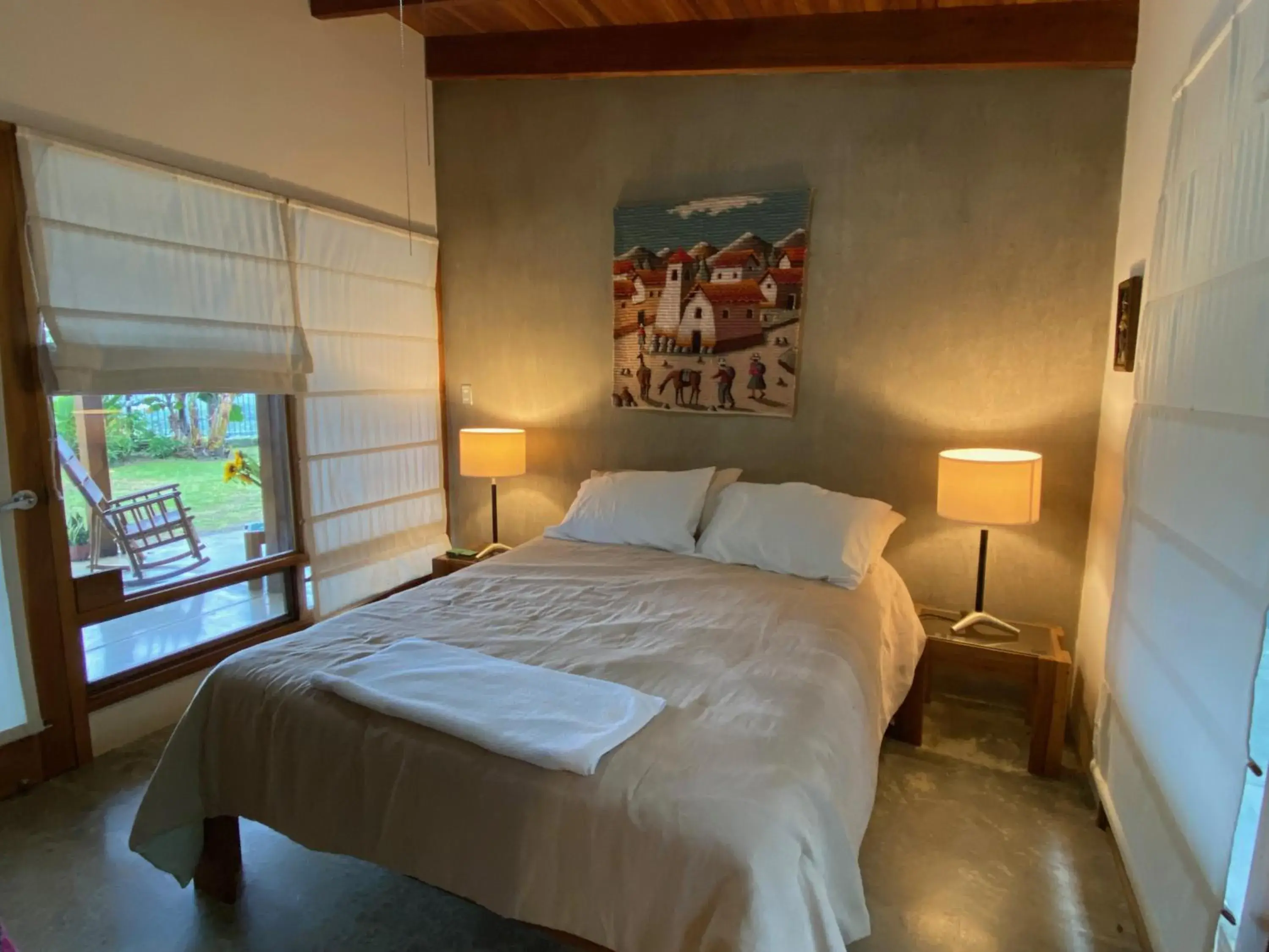 Double Room with Mountain View in Casa Amanecer Bed & Breakfast Double Room with Mountain View in Casa Amanecer Bed & Breakfast