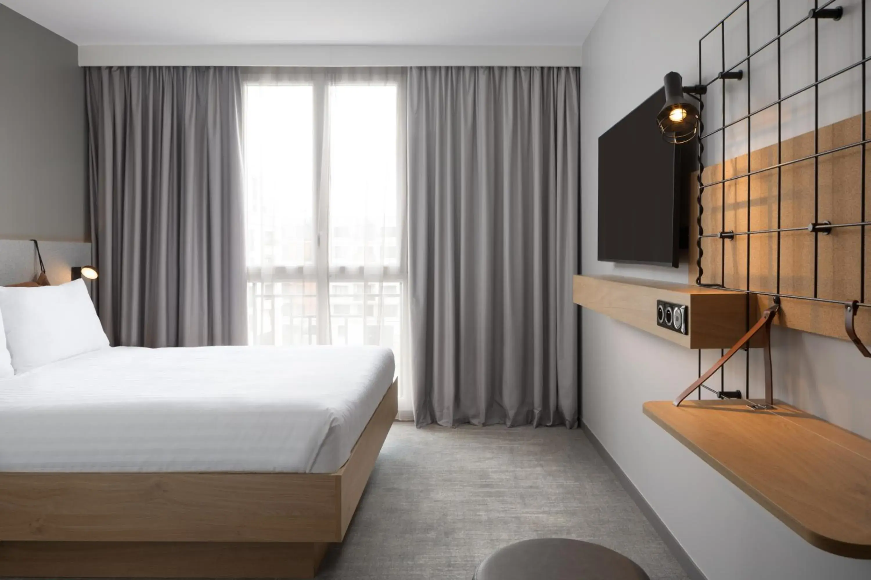Moxy Sleeper Double Room with City View in Moxy Paris Clamart Moxy Sleeper Double Room with City View in Moxy Paris Clamart