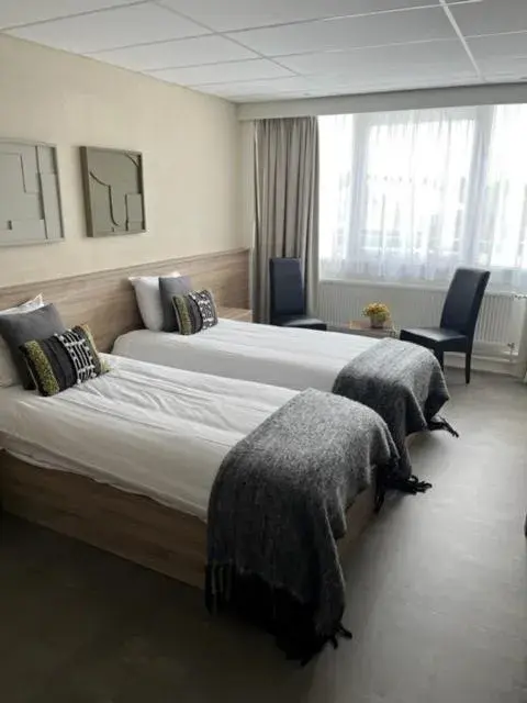 Deluxe Twin Room in Hotel De Rustende Jager Deluxe Twin Room in Hotel De Rustende Jager