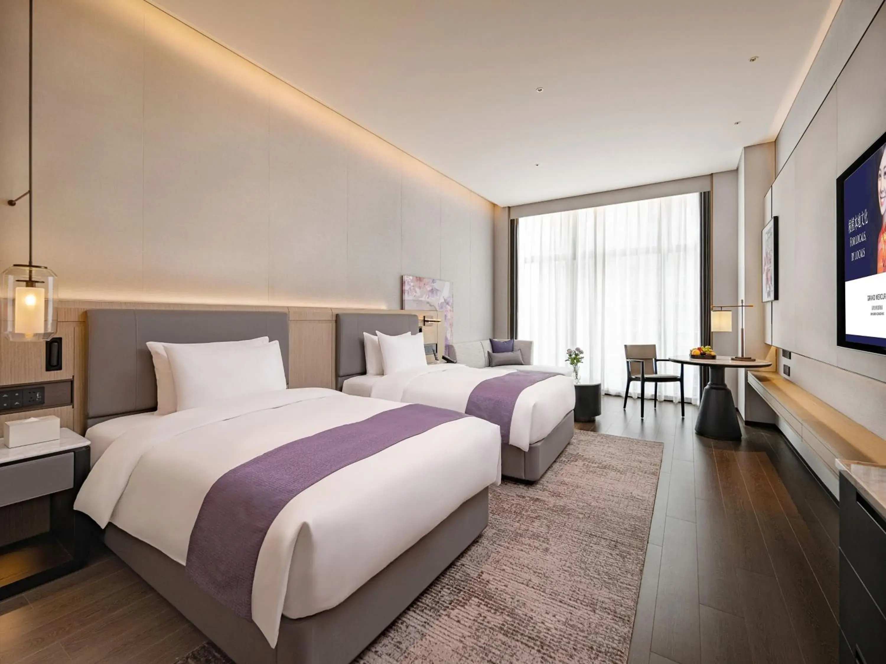 Superior Twin Room in Grand Mercure Shenzhen Guangming Superior Twin Room in Grand Mercure Shenzhen Guangming