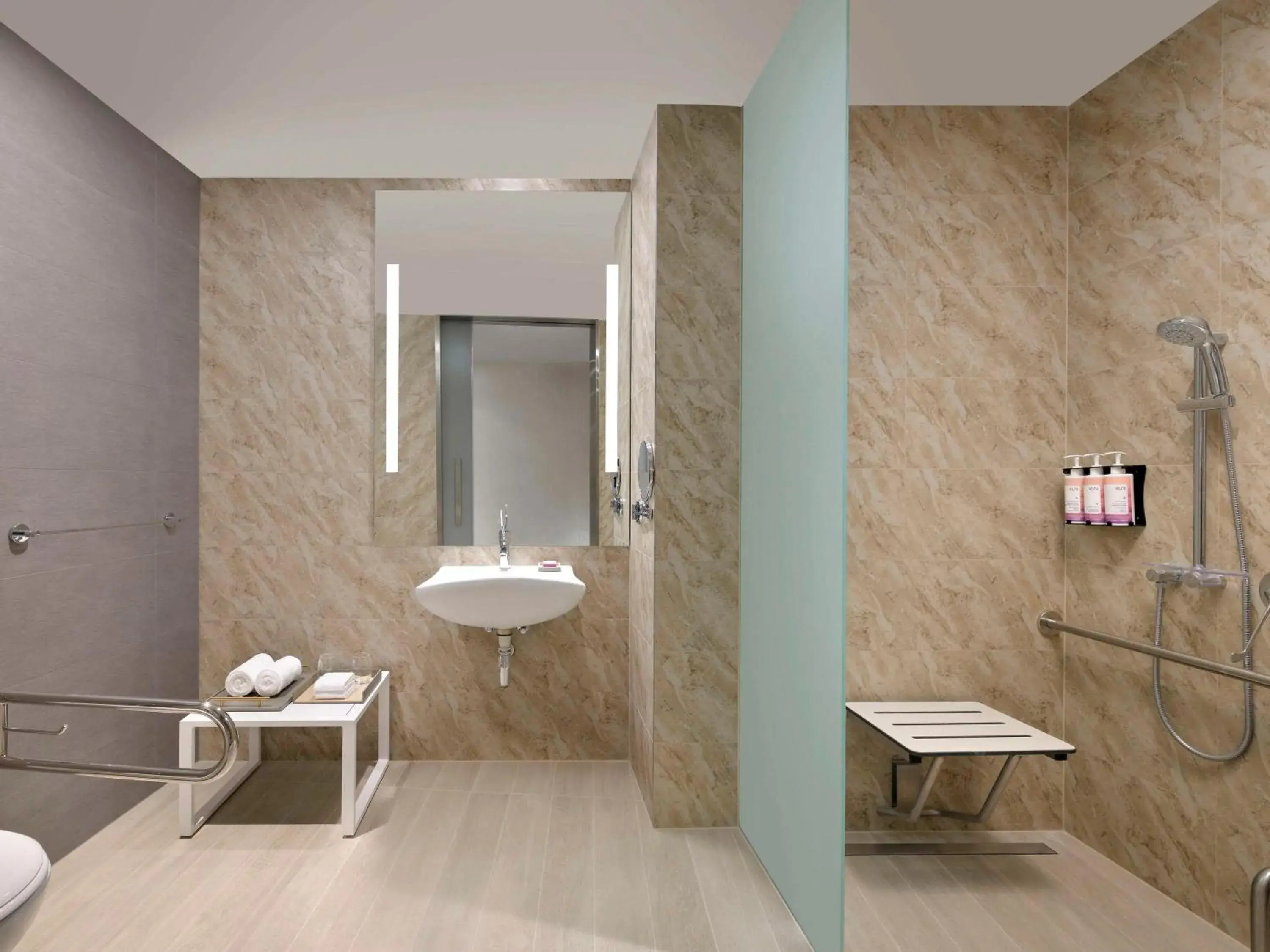 Accessible Superior King Room - City Side in Mövenpick Hotel & Apartments Ghala Muscat Accessible Superior King Room - City Side in Mövenpick Hotel & Apartments Ghala Muscat