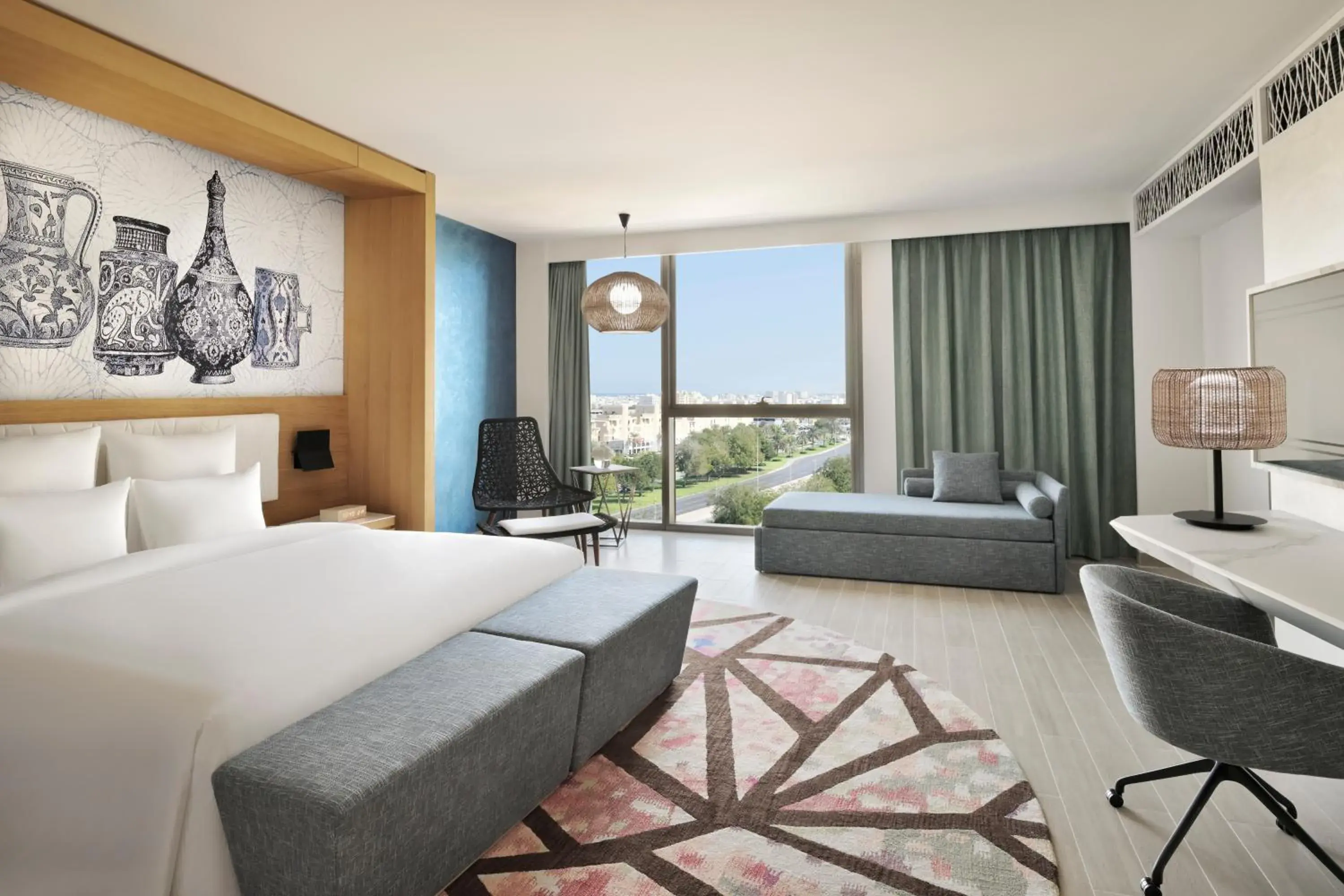 Executive Junior King Suite in Mövenpick Hotel & Apartments Ghala Muscat Executive Junior King Suite in Mövenpick Hotel & Apartments Ghala Muscat