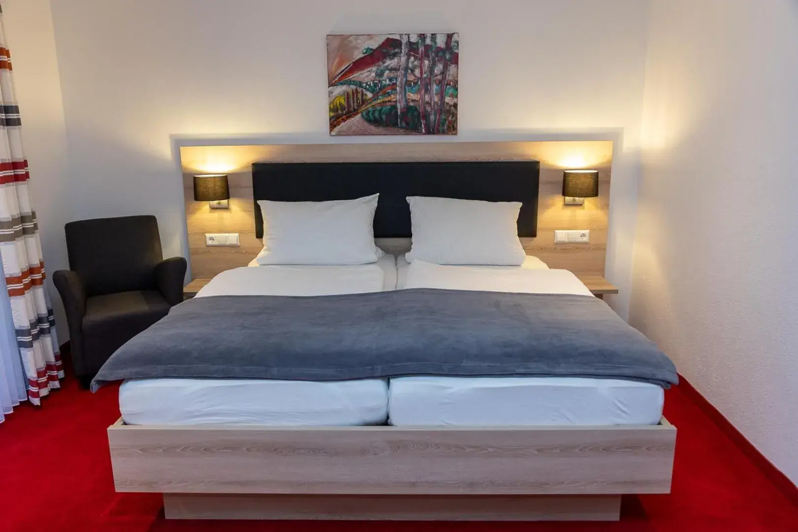 Double Room with Balcony - single occupancy in Gasthof Eyachperle Double Room with Balcony - single occupancy in Gasthof Eyachperle