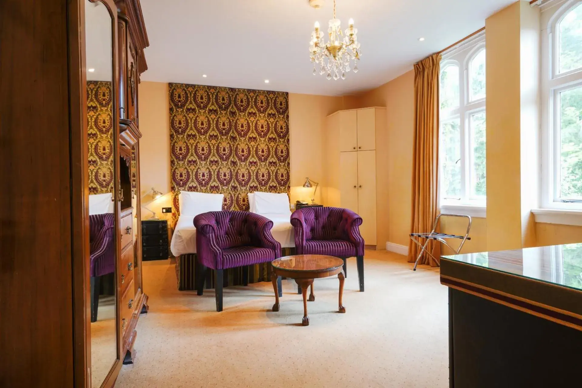 Deluxe Room in Ruthin Castle Hotel and Spa Deluxe Room in Ruthin Castle Hotel and Spa