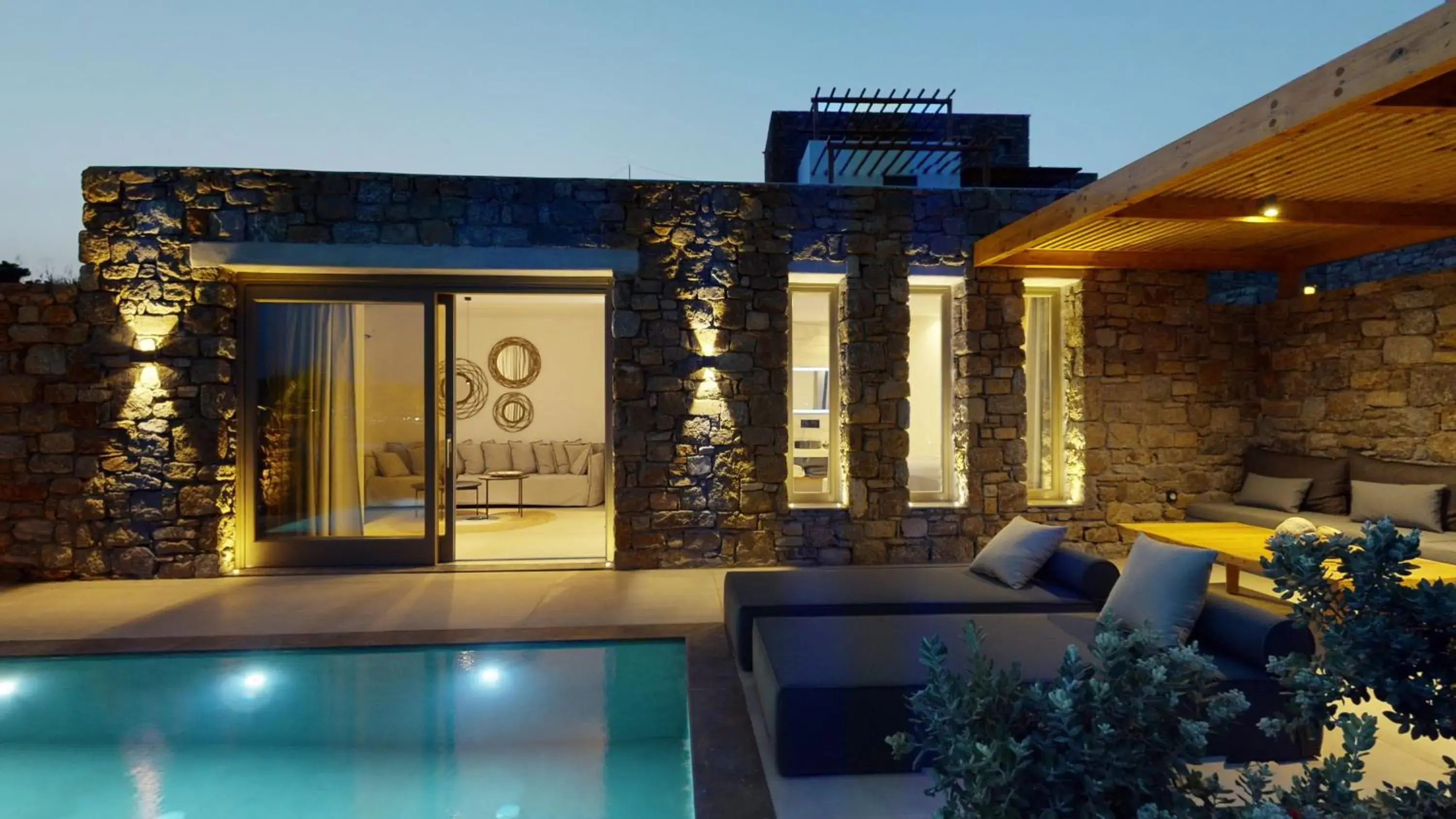 Executive Suite I with Private Heated Pool in Panormos Bay Suites Luxury Resort Executive Suite I with Private Heated Pool in Panormos Bay Suites Luxury Resort