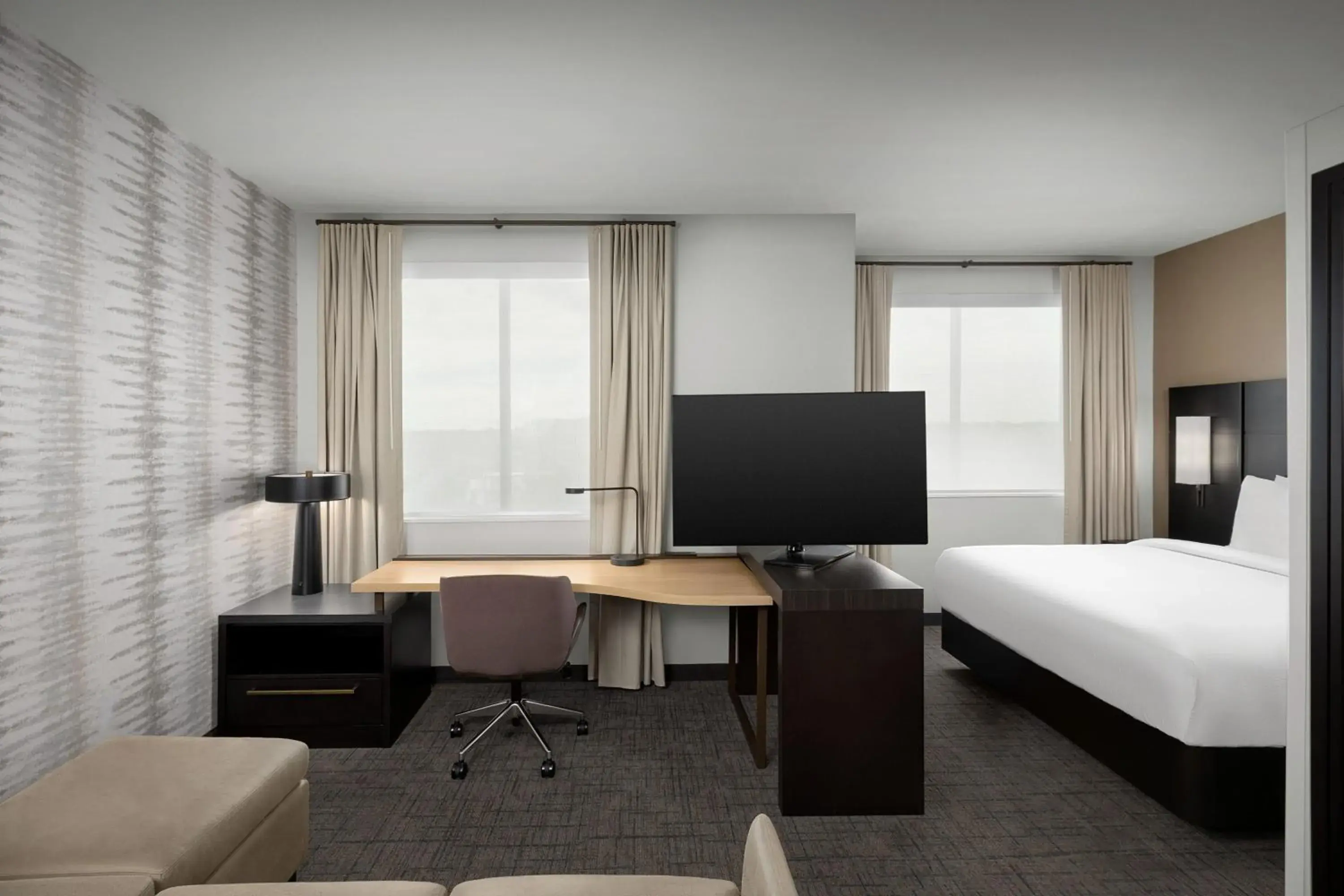 King Studio with Sofa Bed - Hearing Accessible in Residence Inn by Marriott Indianapolis Plainfield King Studio with Sofa Bed - Hearing Accessible in Residence Inn by Marriott Indianapolis Plainfield