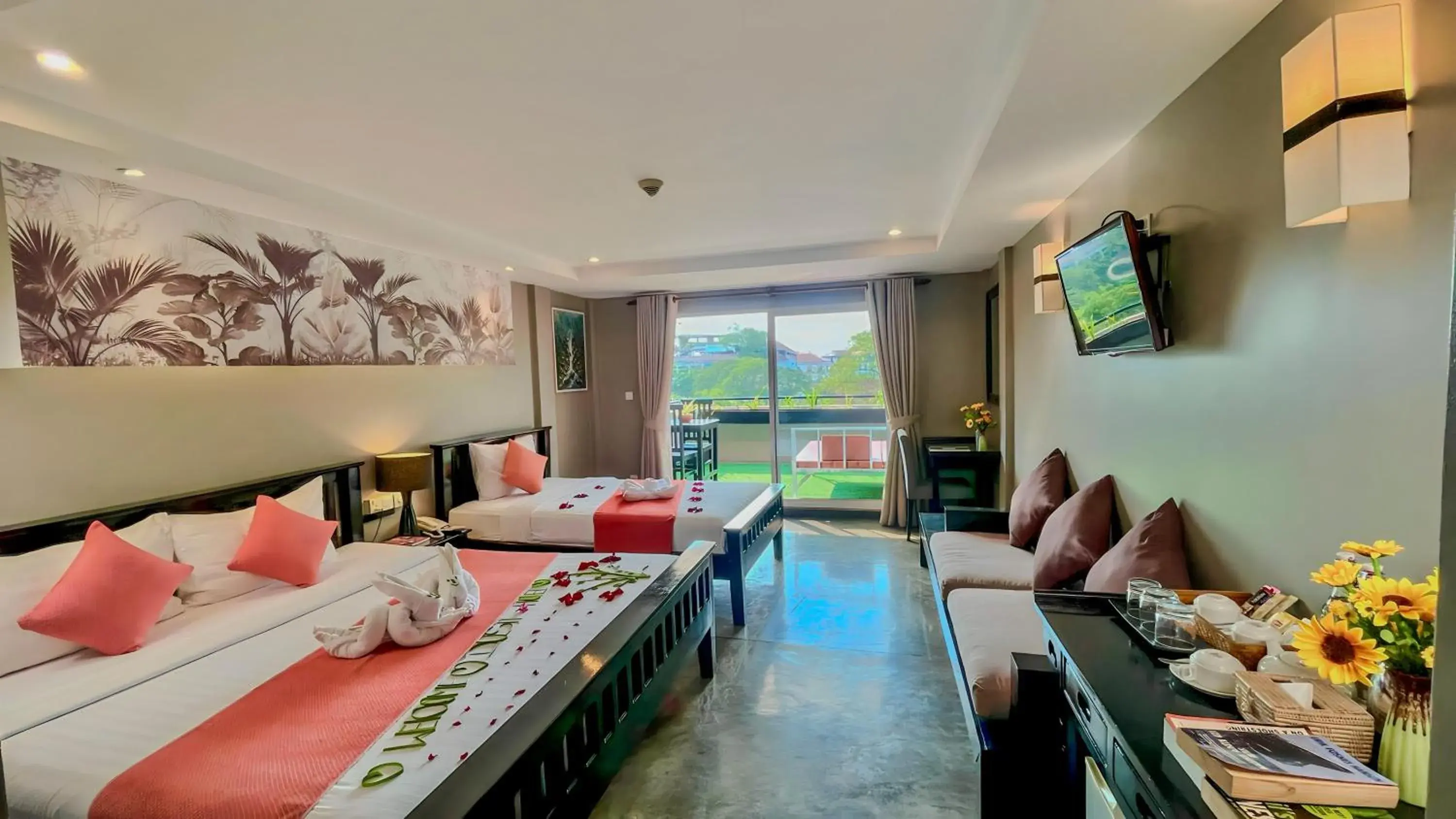 Family Room with Terrace River View - Free Pick Up in Dusit Hotel Siem Reap Family Room with Terrace River View - Free Pick Up in Dusit Hotel Siem Reap