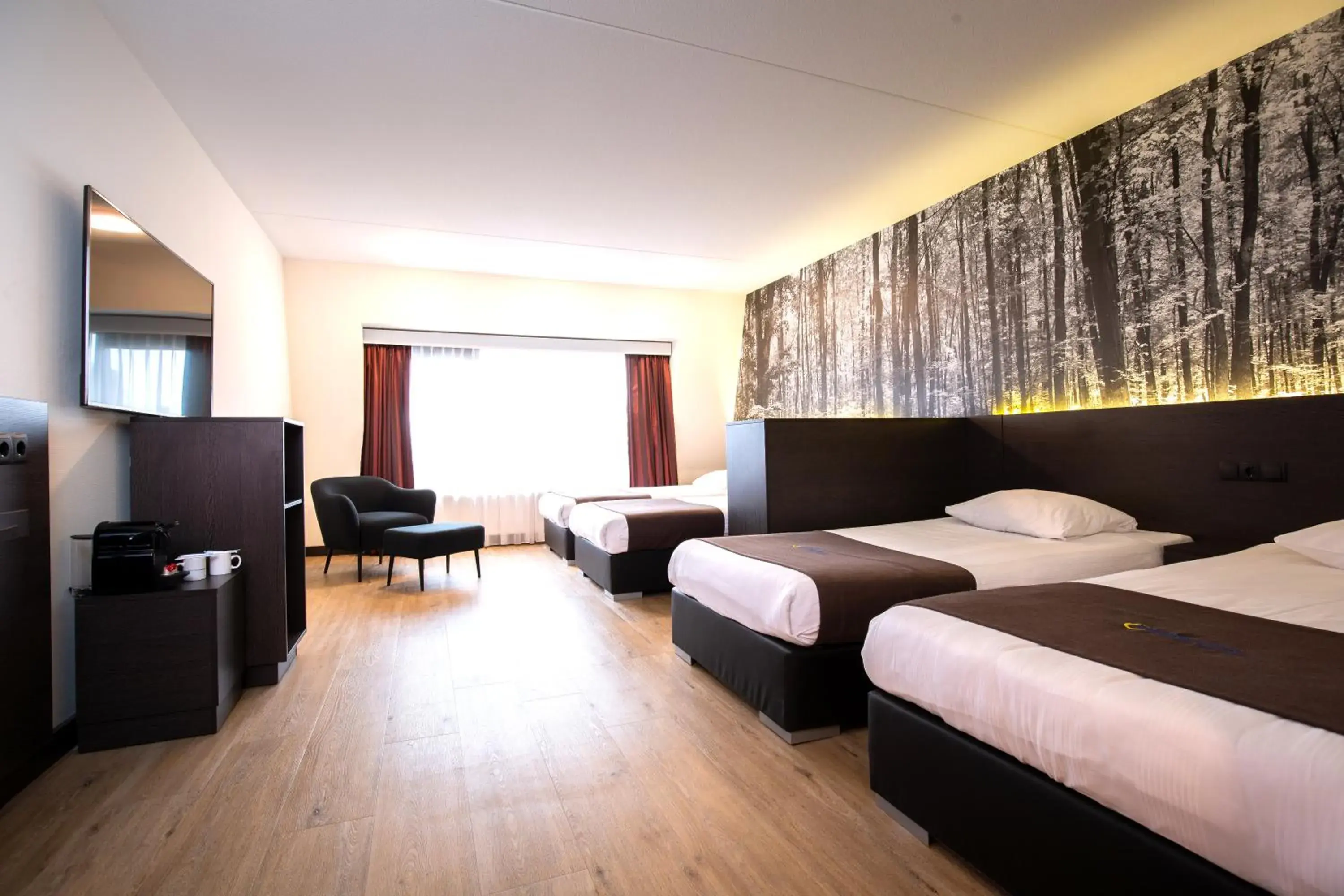 Deluxe Family Room in Bastion Hotel Apeldoorn Het Loo Deluxe Family Room in Bastion Hotel Apeldoorn Het Loo