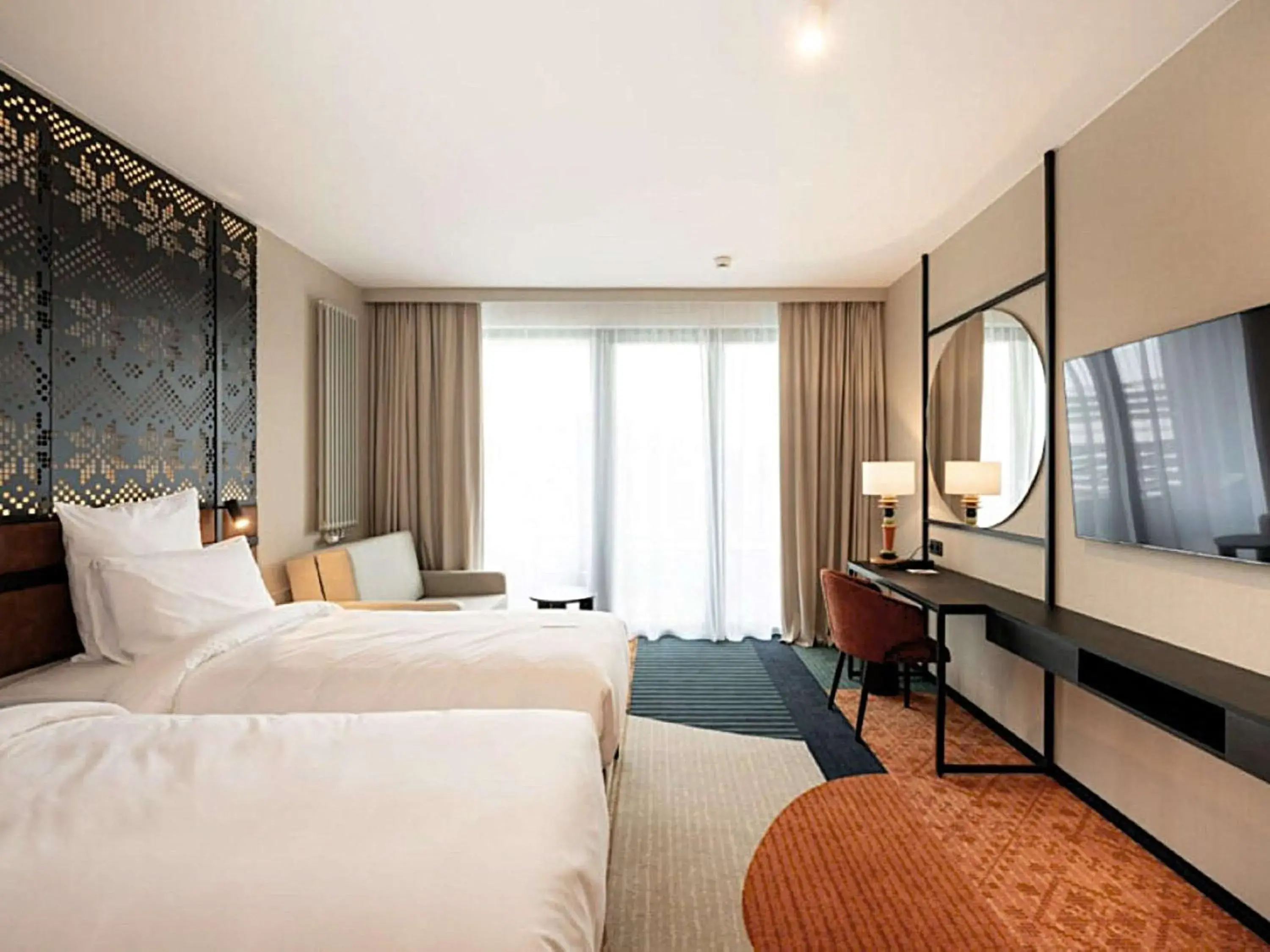 Privilege Twin Room with Sofa Bed and Balcony - Mountain View in Mercure Szczyrk Resort Privilege Twin Room with Sofa Bed and Balcony - Mountain View in Mercure Szczyrk Resort