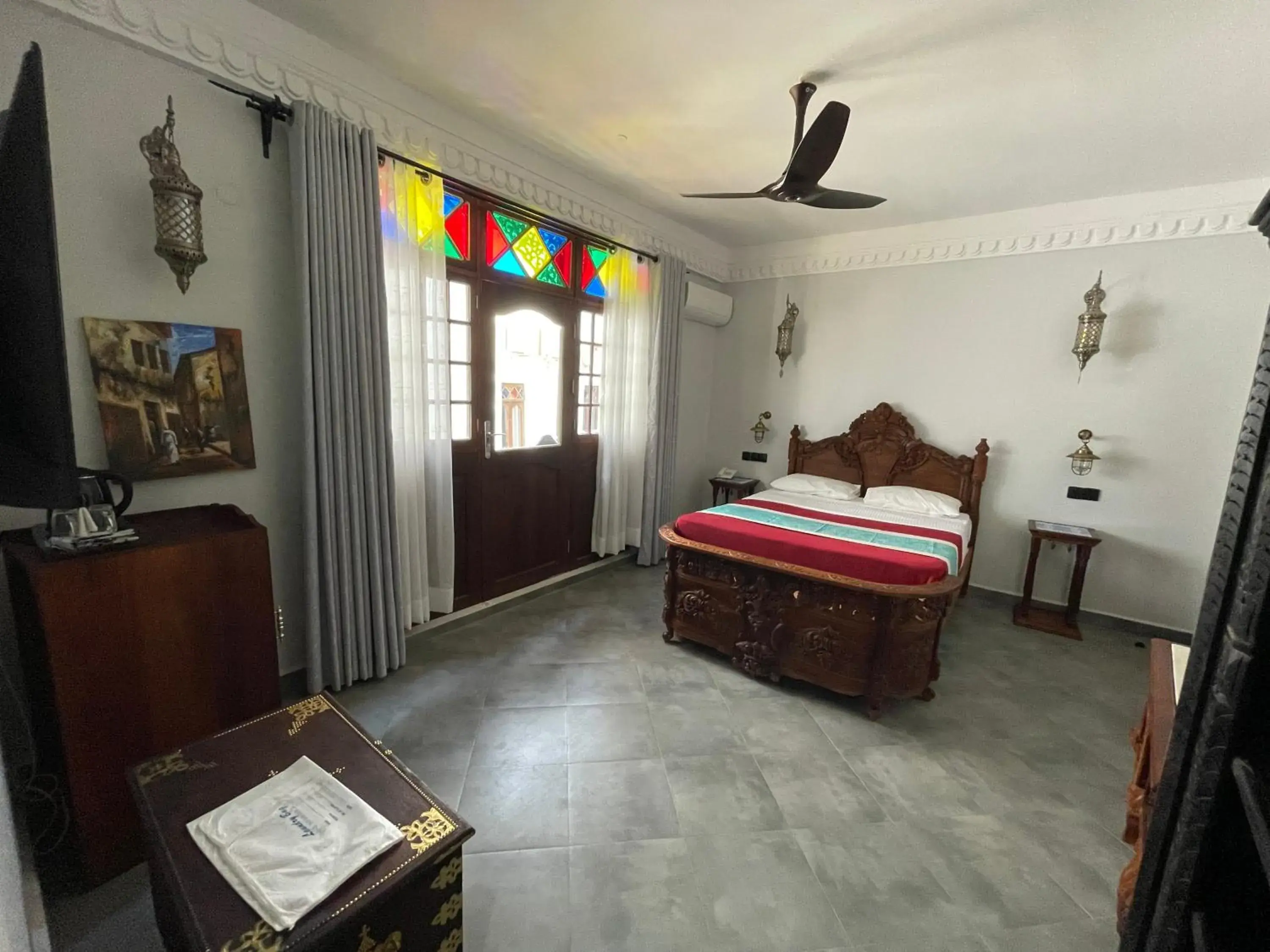 Double Room with Garden View in Mizingani Seafront Hotel Double Room with Garden View in Mizingani Seafront Hotel