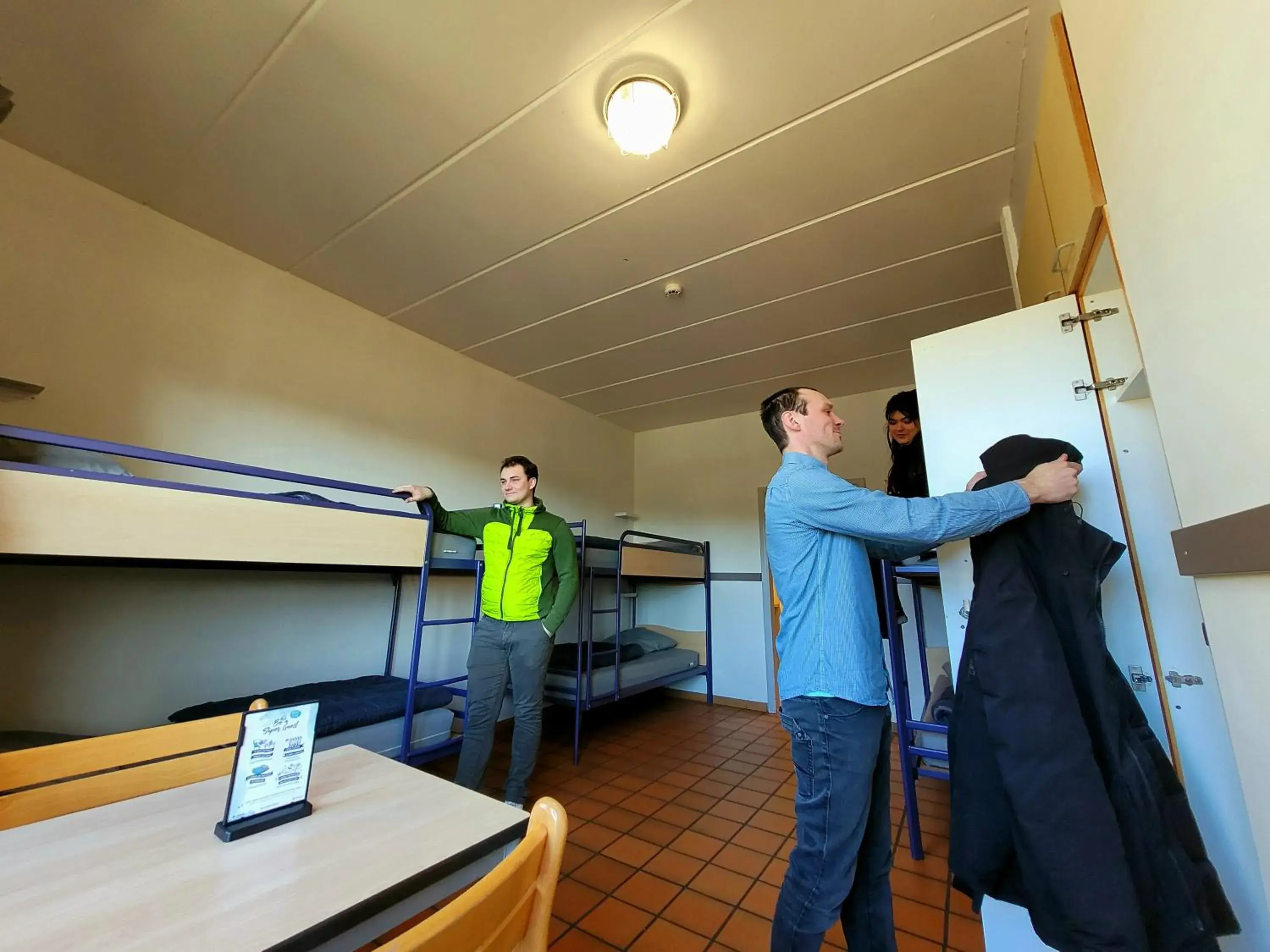 Bunk Bed in Female Dormitory Room in Auberge de Jeunesse de Bouillon Bunk Bed in Female Dormitory Room in Auberge de Jeunesse de Bouillon