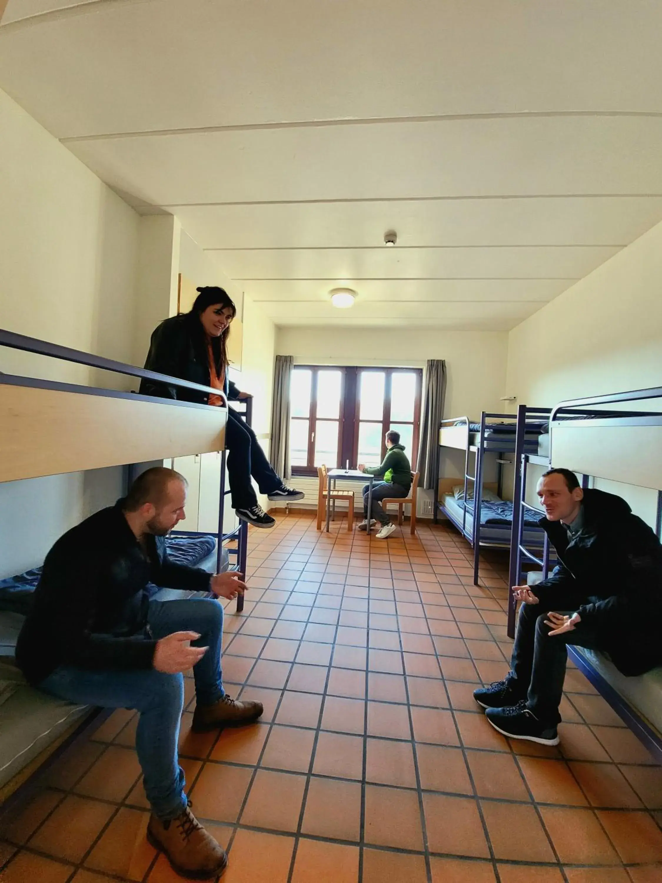 Quadruple Room in Auberge de Jeunesse de Bouillon Quadruple Room in Auberge de Jeunesse de Bouillon