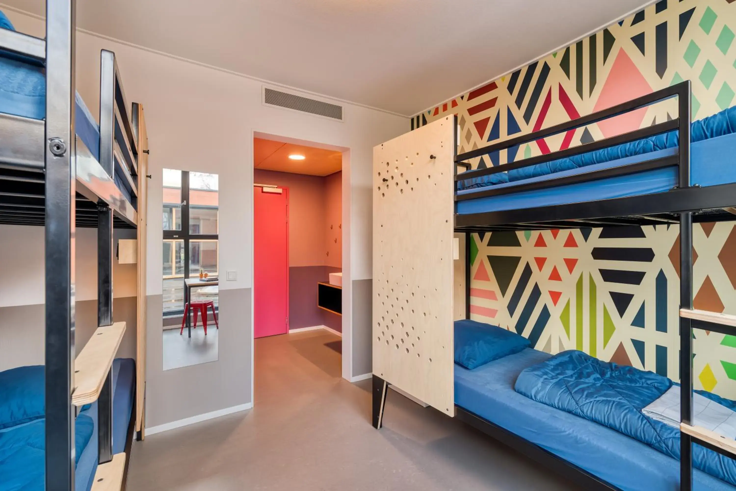 Bed in 4-bed Mixed Dorm with Shower in Stayokay Hostel Maastricht Bed in 4-bed Mixed Dorm with Shower in Stayokay Hostel Maastricht