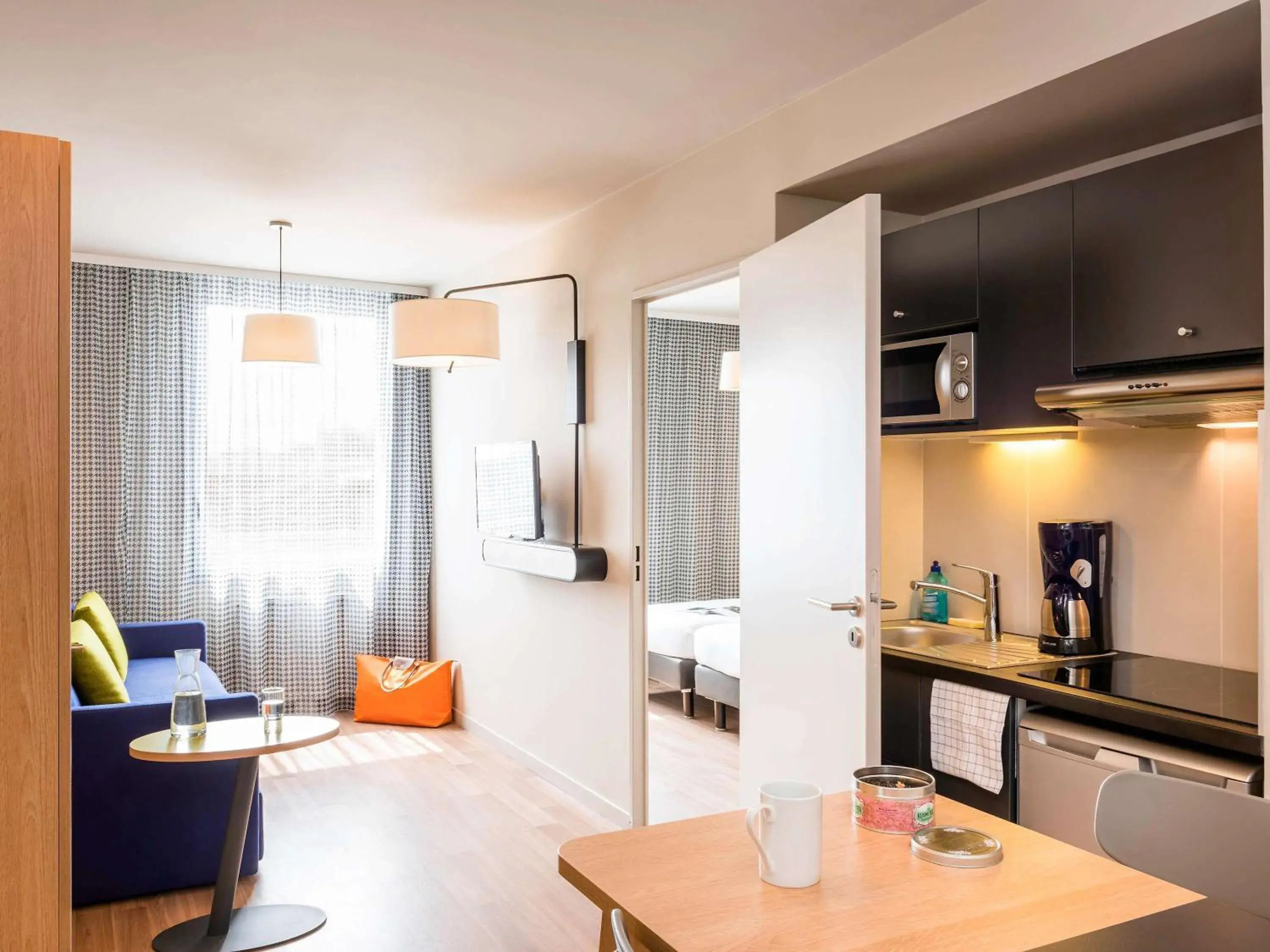 One-Bedroom Apartment (4 Adults) in Aparthotel Adagio Access Paris Massy Gare One-Bedroom Apartment (4 Adults) in Aparthotel Adagio Access Paris Massy Gare
