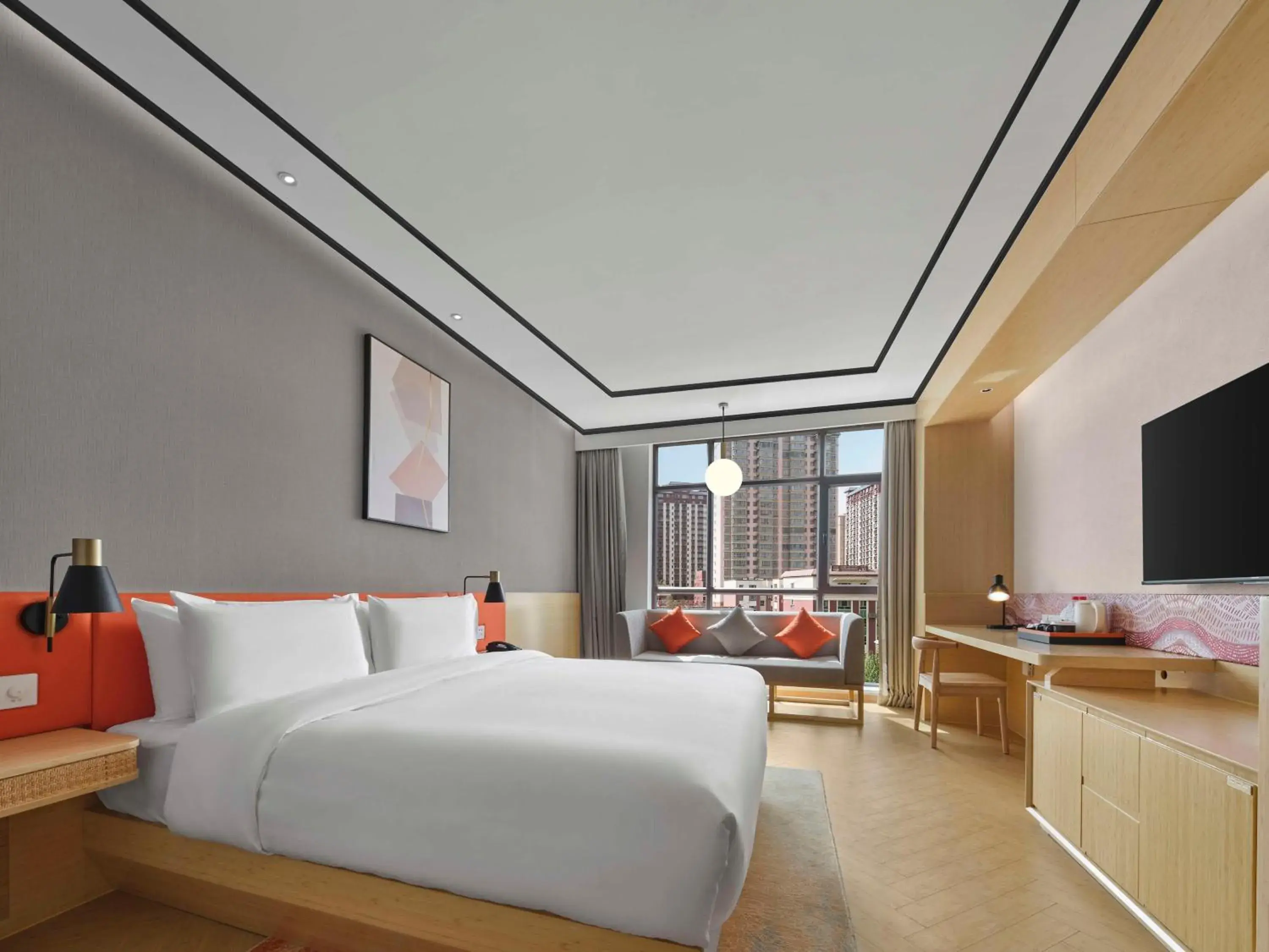 King Guest Room in Hilton Garden Inn Aksu Downtown King Guest Room in Hilton Garden Inn Aksu Downtown