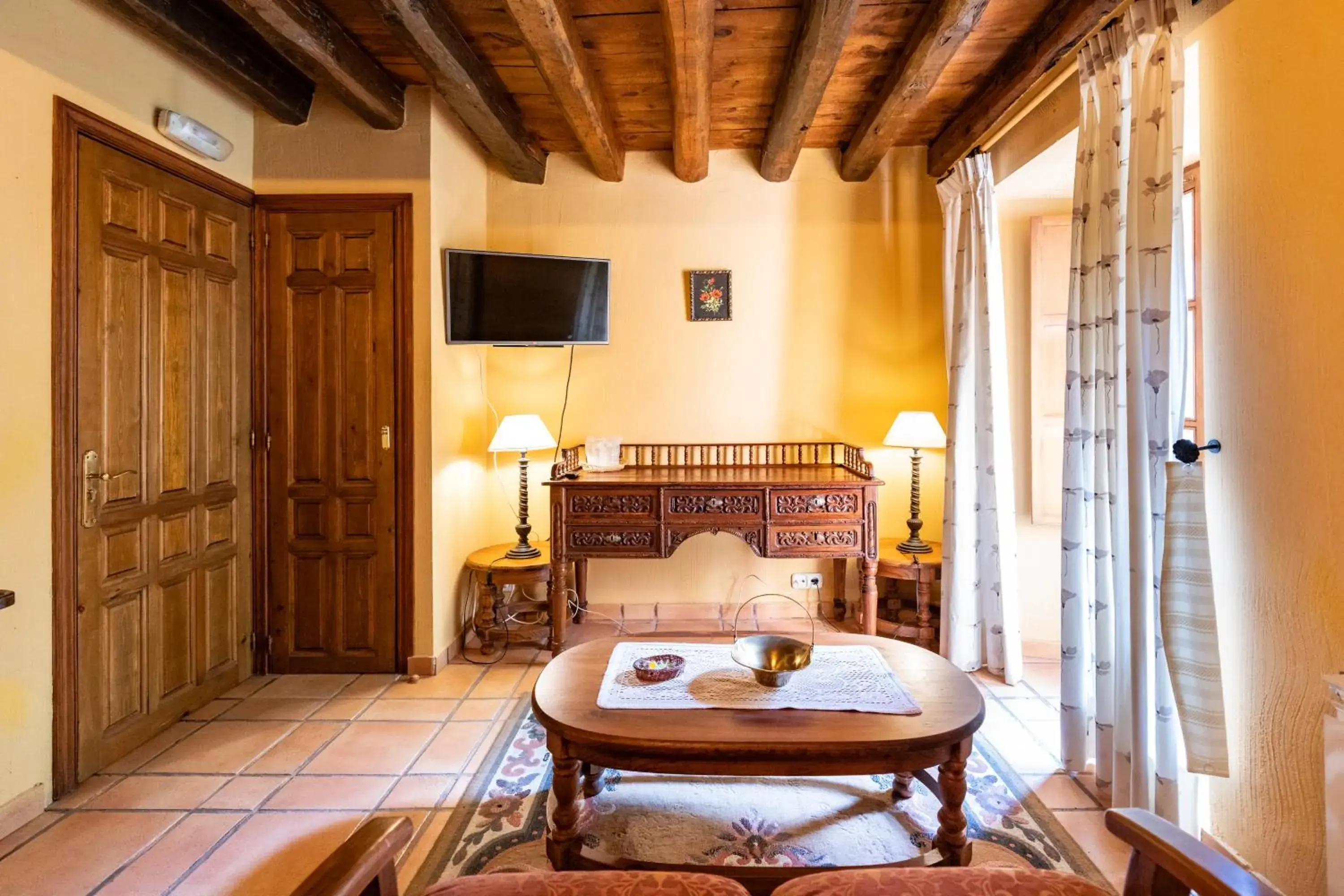 Double Room with Private Bathroom in Posada El Aprisco Manjirón Double Room with Private Bathroom in Posada El Aprisco Manjirón