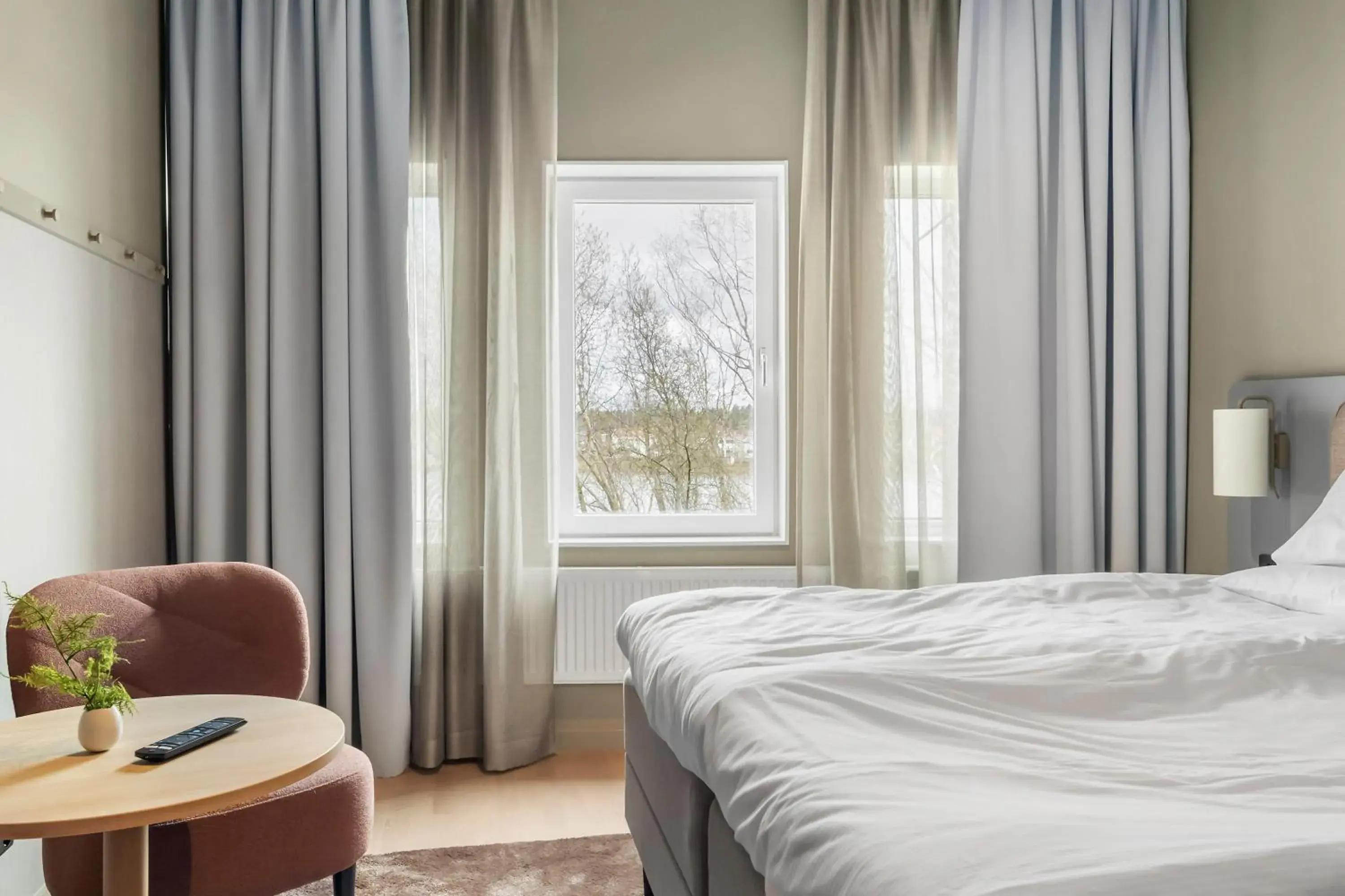 Family Room with Two Single Beds and One Bunk Bed - View over Klarälven in Aiden by Best Western Karlstad Arena Family Room with Two Single Beds and One Bunk Bed - View over Klarälven in Aiden by Best Western Karlstad Arena