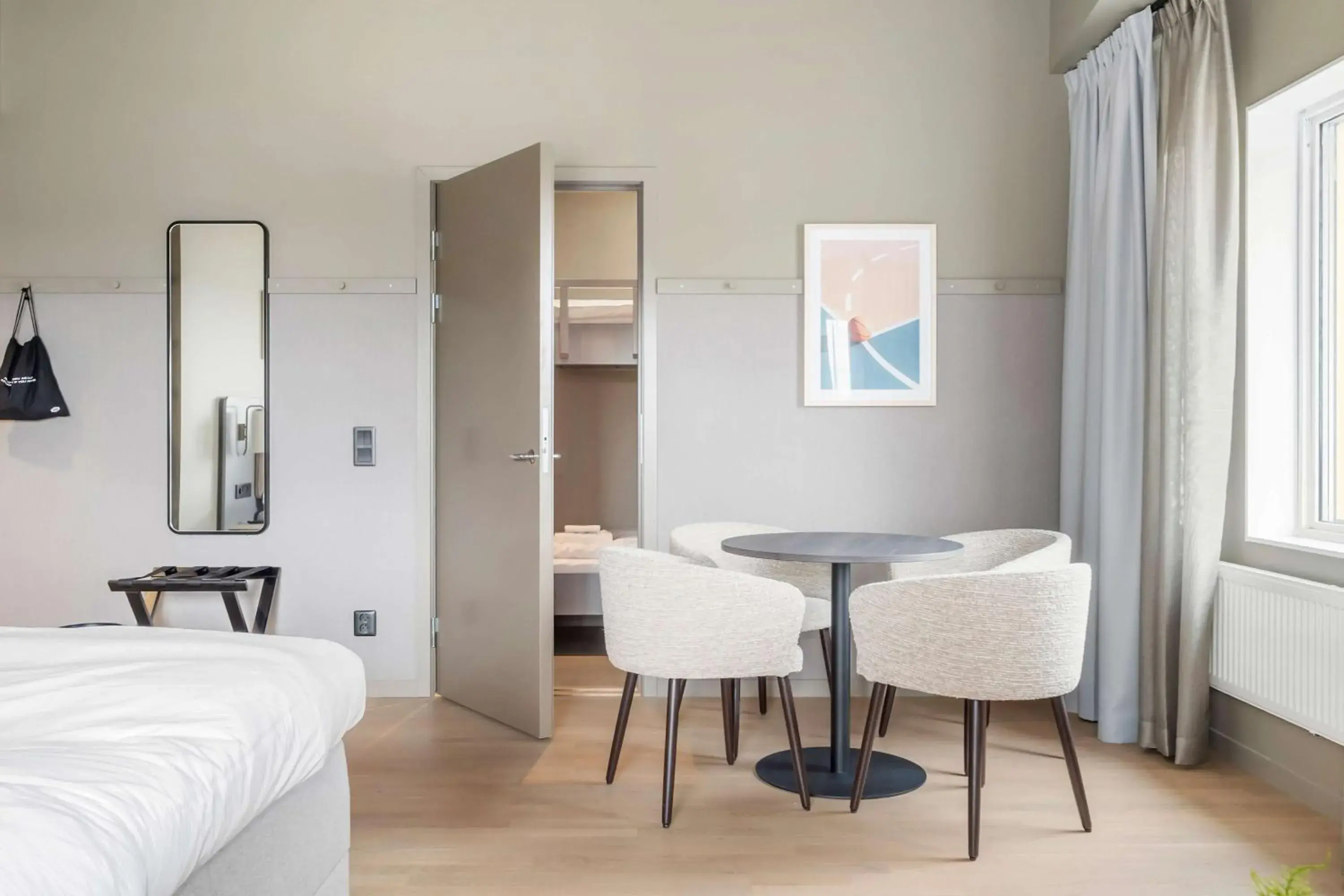 Junior King Suite with Bunk Bed in Aiden by Best Western Karlstad Arena Junior King Suite with Bunk Bed in Aiden by Best Western Karlstad Arena