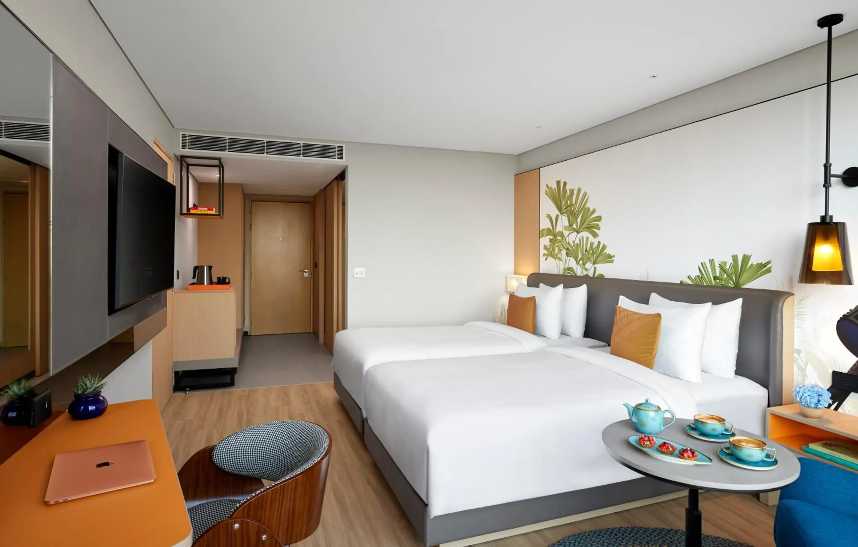 Twin Room - single occupancy in Hyatt Centric Hebbal Bengaluru Twin Room - single occupancy in Hyatt Centric Hebbal Bengaluru