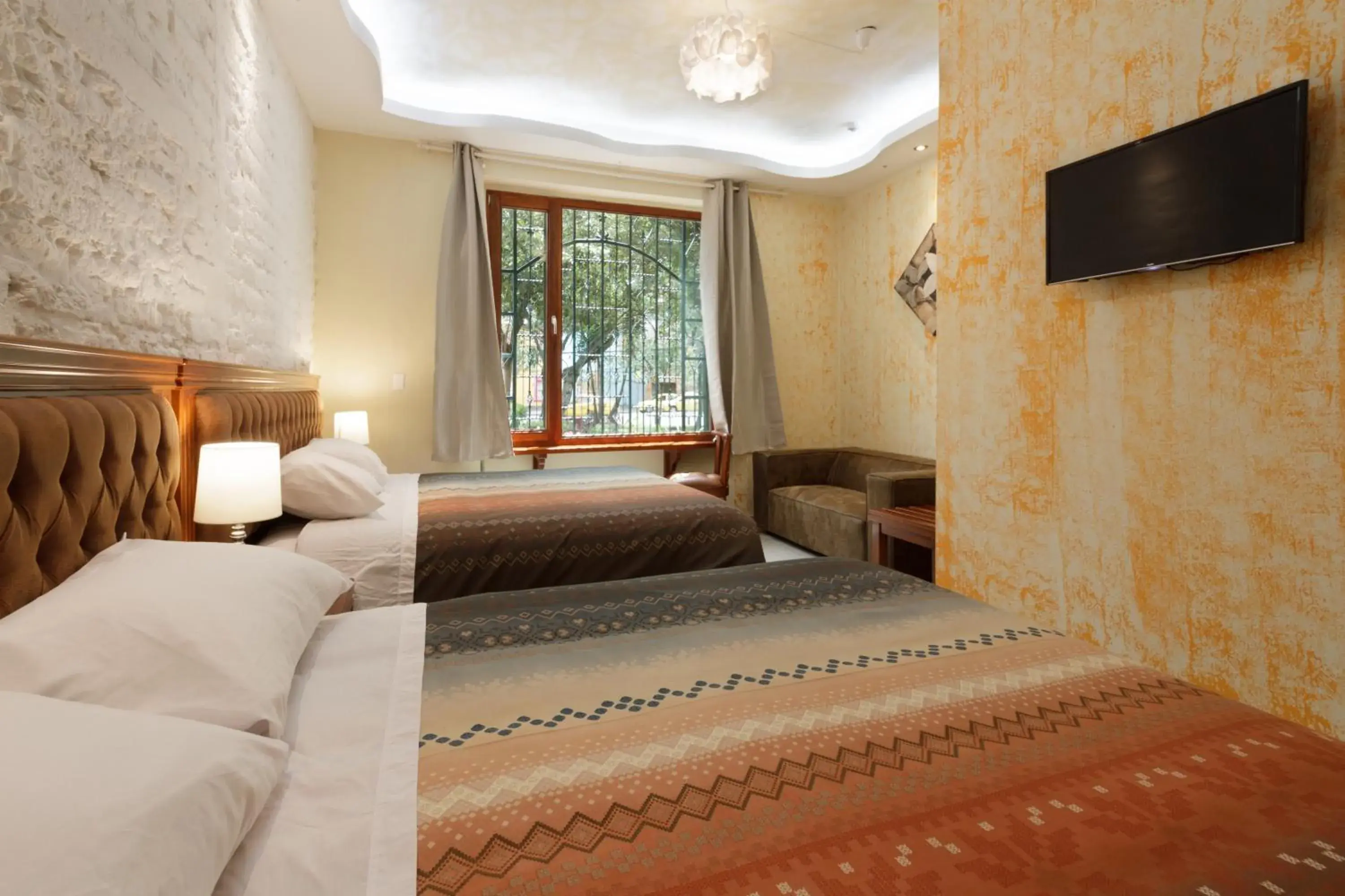 Deluxe Double Room with Two Double Beds in ArtPlaza Deluxe Double Room with Two Double Beds in ArtPlaza