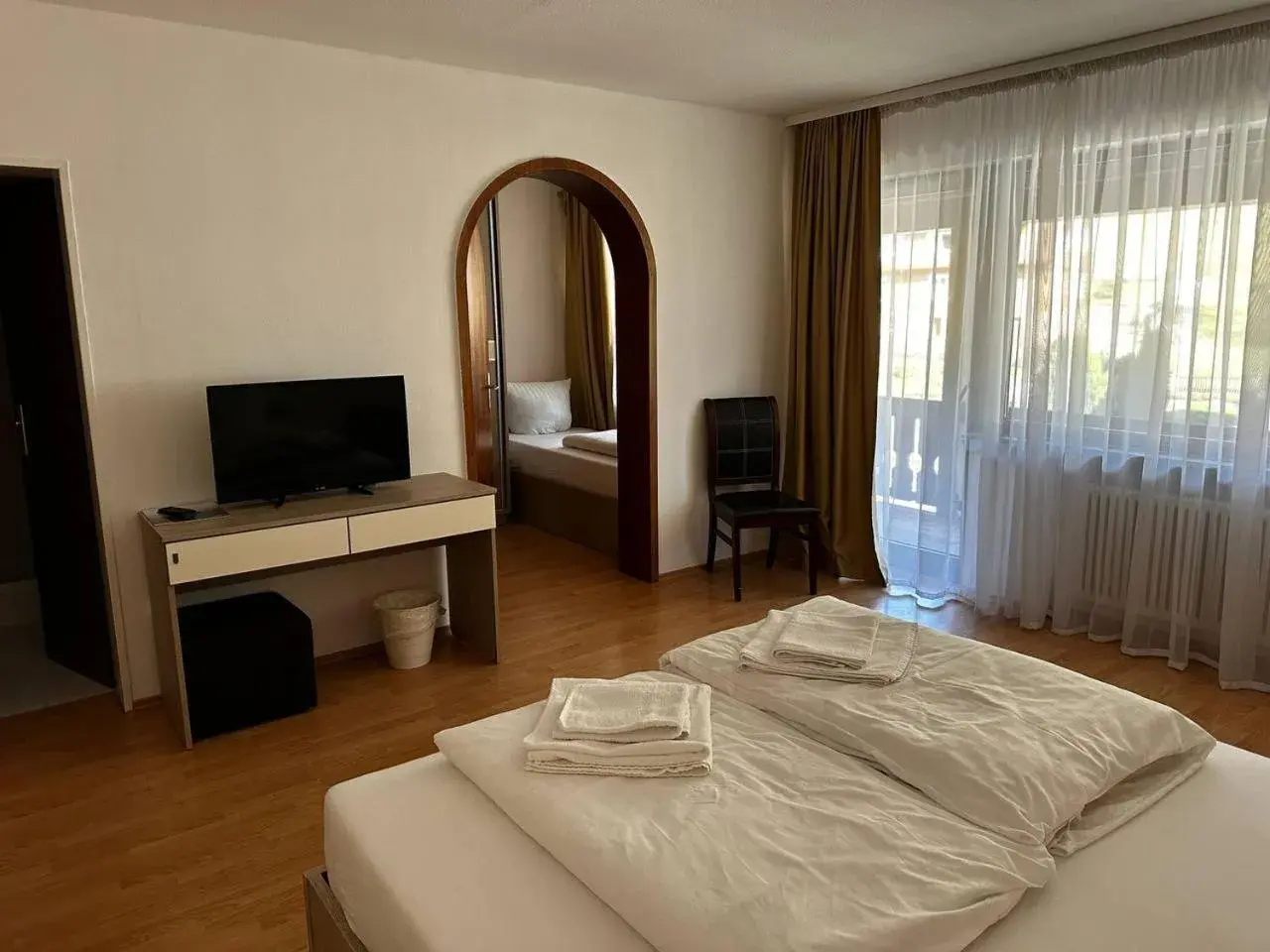 Quadruple Room with Balcony in Schwanen-Resort Quadruple Room with Balcony in Schwanen-Resort