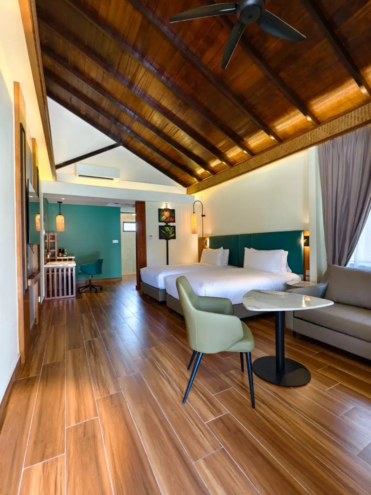 Deluxe Double Room in Borneo Beach & Mangrove Resort Deluxe Double Room in Borneo Beach & Mangrove Resort