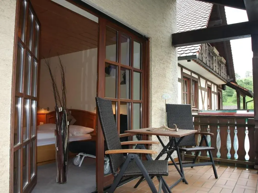 Superior Double Room with Balcony - single occupancy in Inn Landgasthof "Zur Gemütlichkeit" Superior Double Room with Balcony - single occupancy in Inn Landgasthof "Zur Gemütlichkeit"