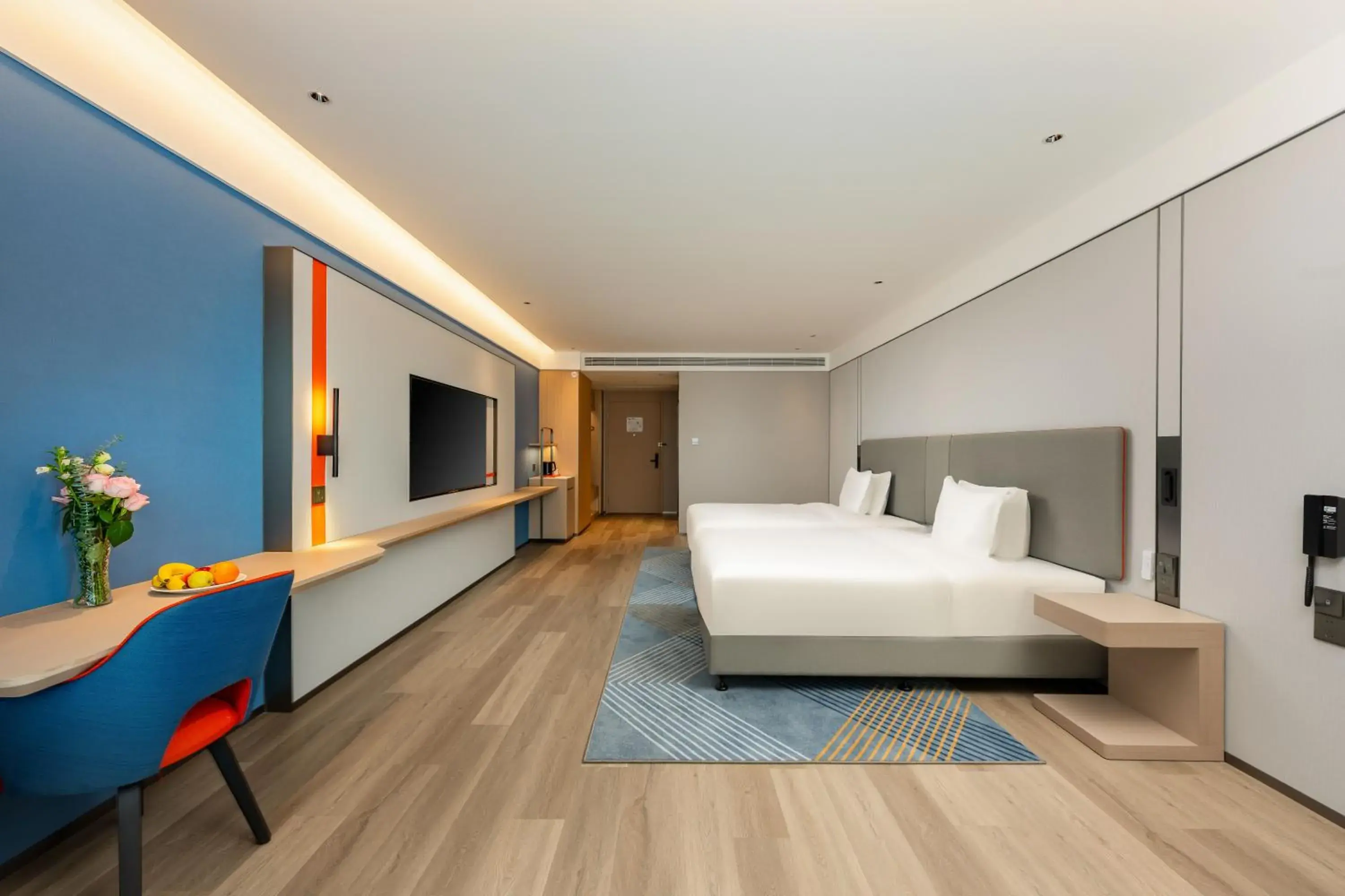 Double Room with Two Double Beds - Disability Access in Holiday Inn Express Nanjing Riverside by IHG Double Room with Two Double Beds - Disability Access in Holiday Inn Express Nanjing Riverside by IHG