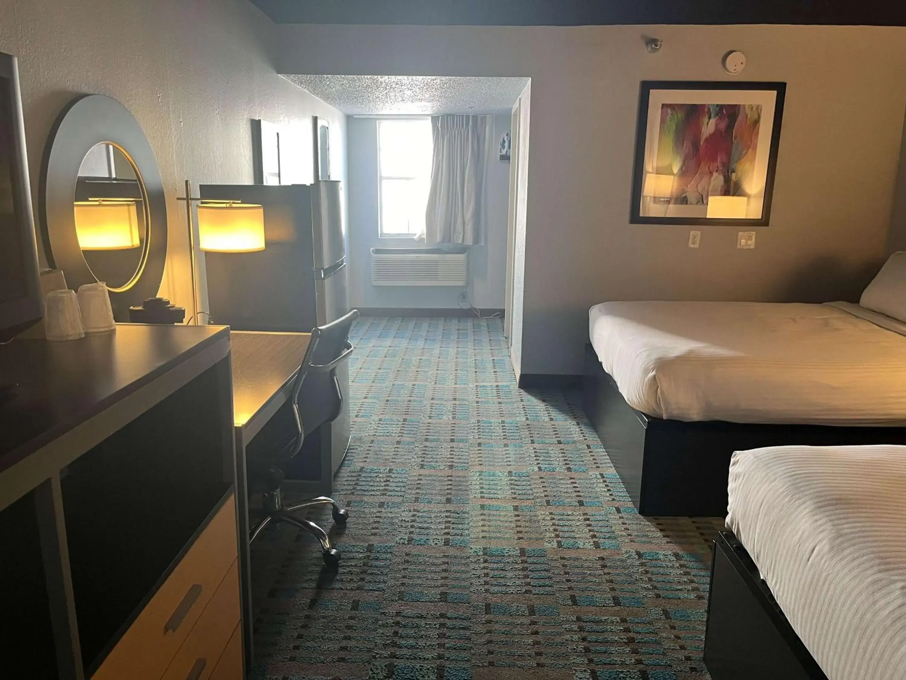 Deluxe Queen Room with Two Queen Beds - Non-Smoking in Studio 6 Suites Amarillo, TX West Medical Center Deluxe Queen Room with Two Queen Beds - Non-Smoking in Studio 6 Suites Amarillo, TX West Medical Center