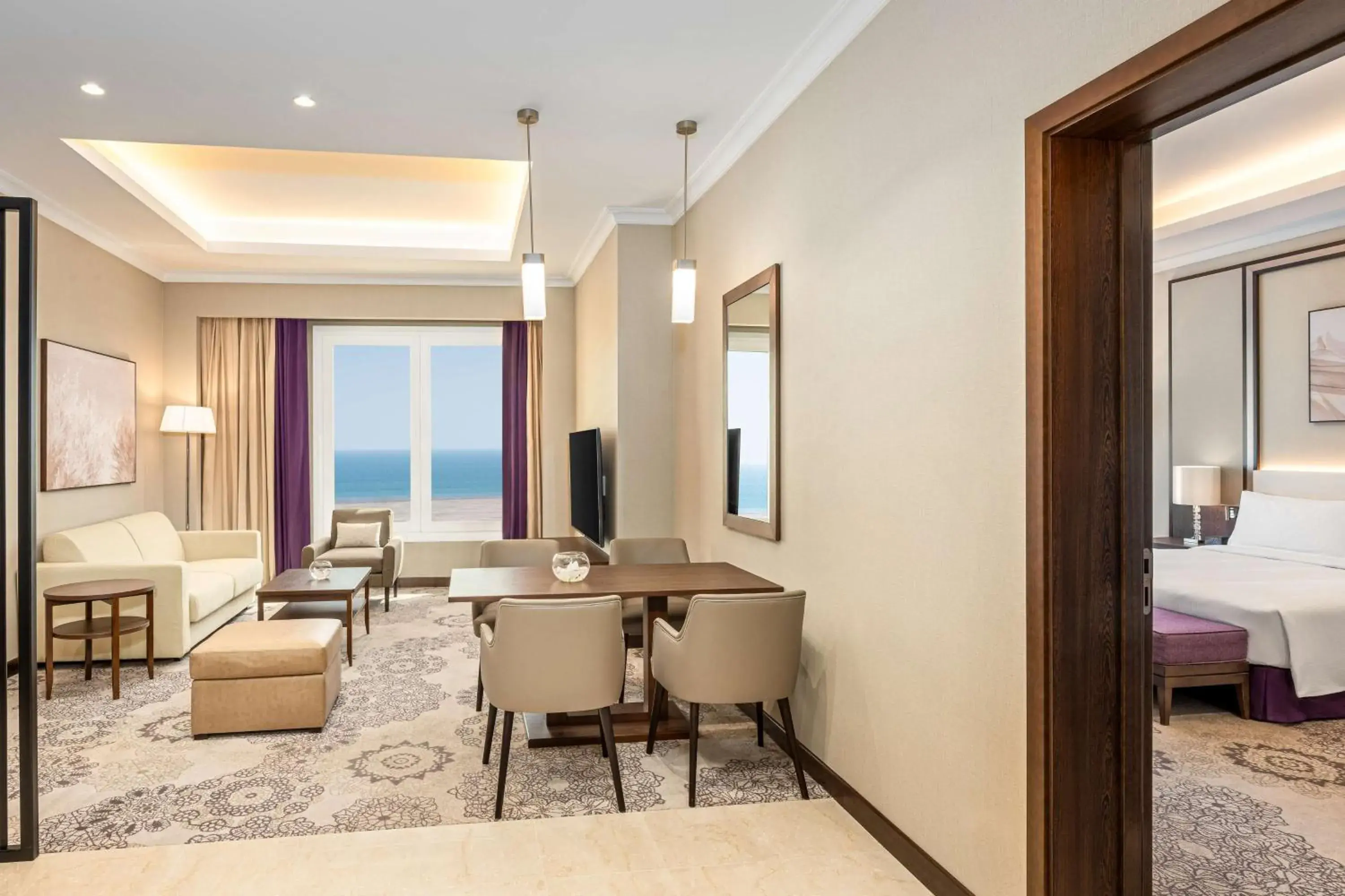 One-Bedroom Apartment with King Bed in Hilton Al Khobar King Fahd Causeway One-Bedroom Apartment with King Bed in Hilton Al Khobar King Fahd Causeway