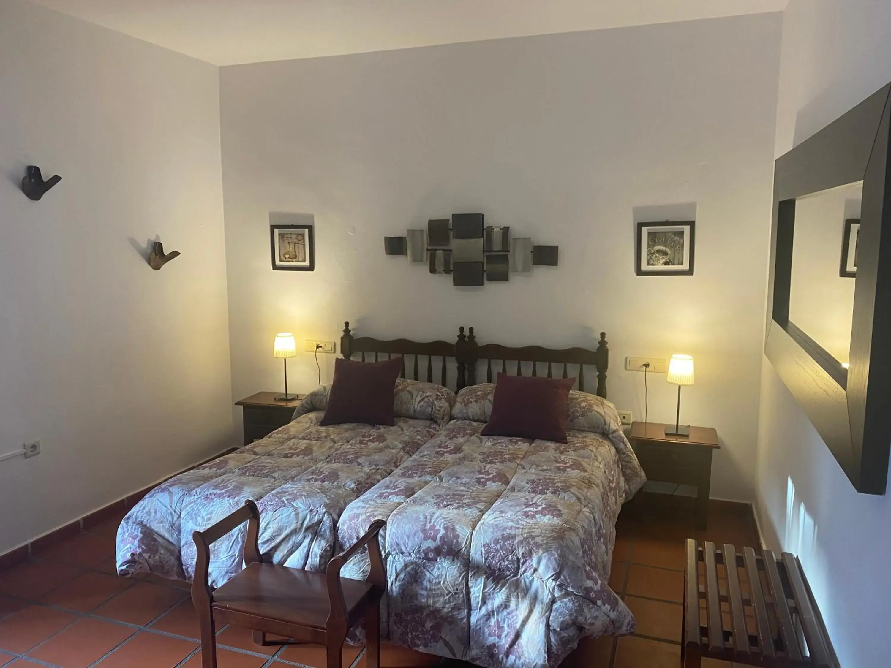 Twin Room in Hotel Rural Palacete de Mañara Twin Room in Hotel Rural Palacete de Mañara