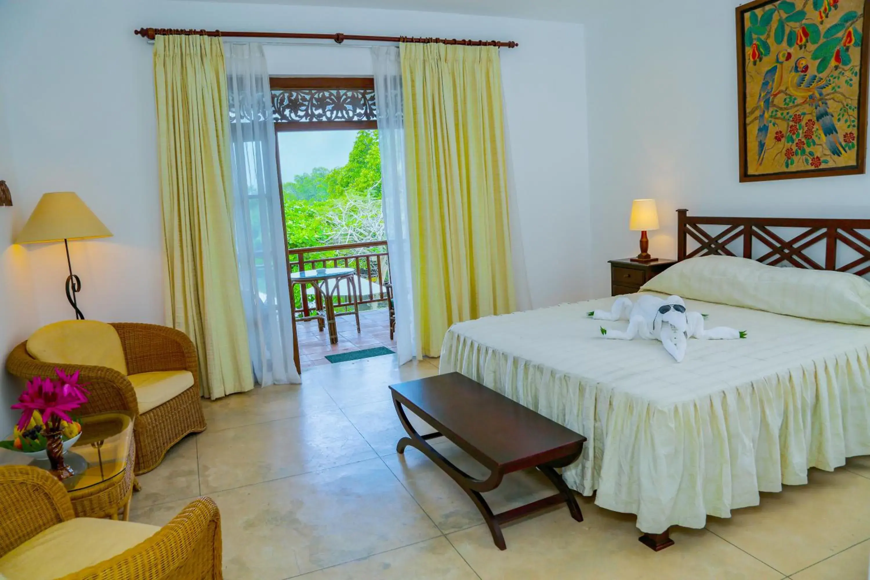 Deluxe Double Room with Balcony in Waterside Bentota Deluxe Double Room with Balcony in Waterside Bentota