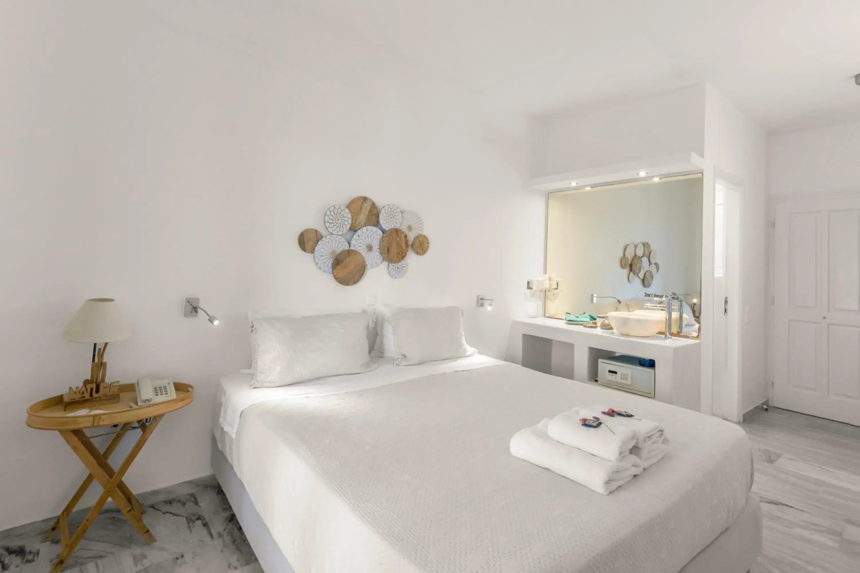 Double or Twin Room with Panoramic Sea View in Margarita Studios Ambelas Double or Twin Room with Panoramic Sea View in Margarita Studios Ambelas