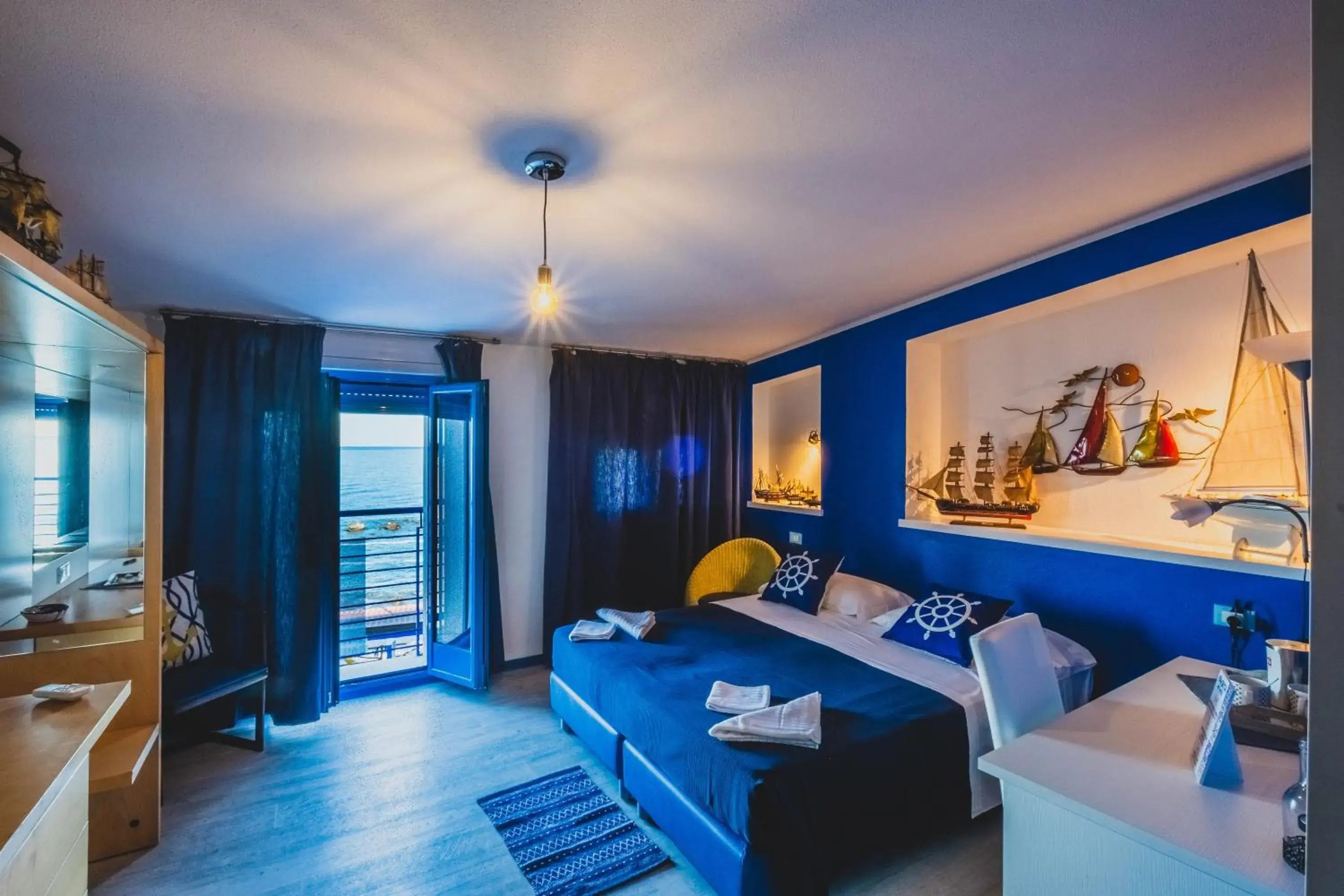 Double or Twin Room with Sea View in La Favorita Hotel Double or Twin Room with Sea View in La Favorita Hotel