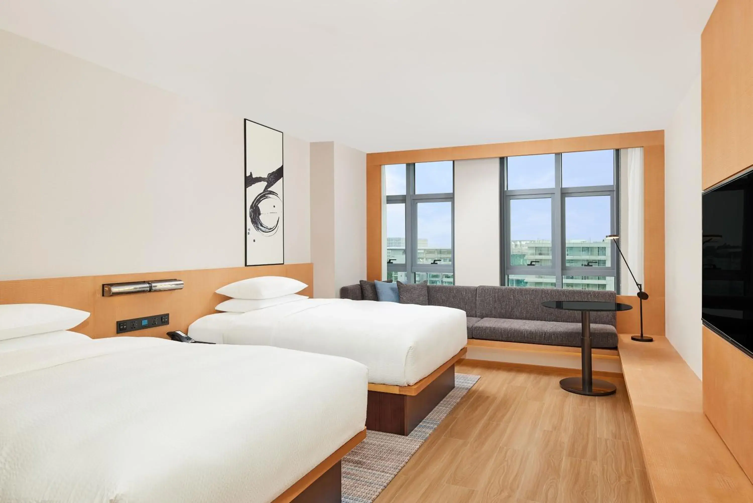 Superior Twin Room in Fairfield by Marriott Guangzhou Konggang Superior Twin Room in Fairfield by Marriott Guangzhou Konggang