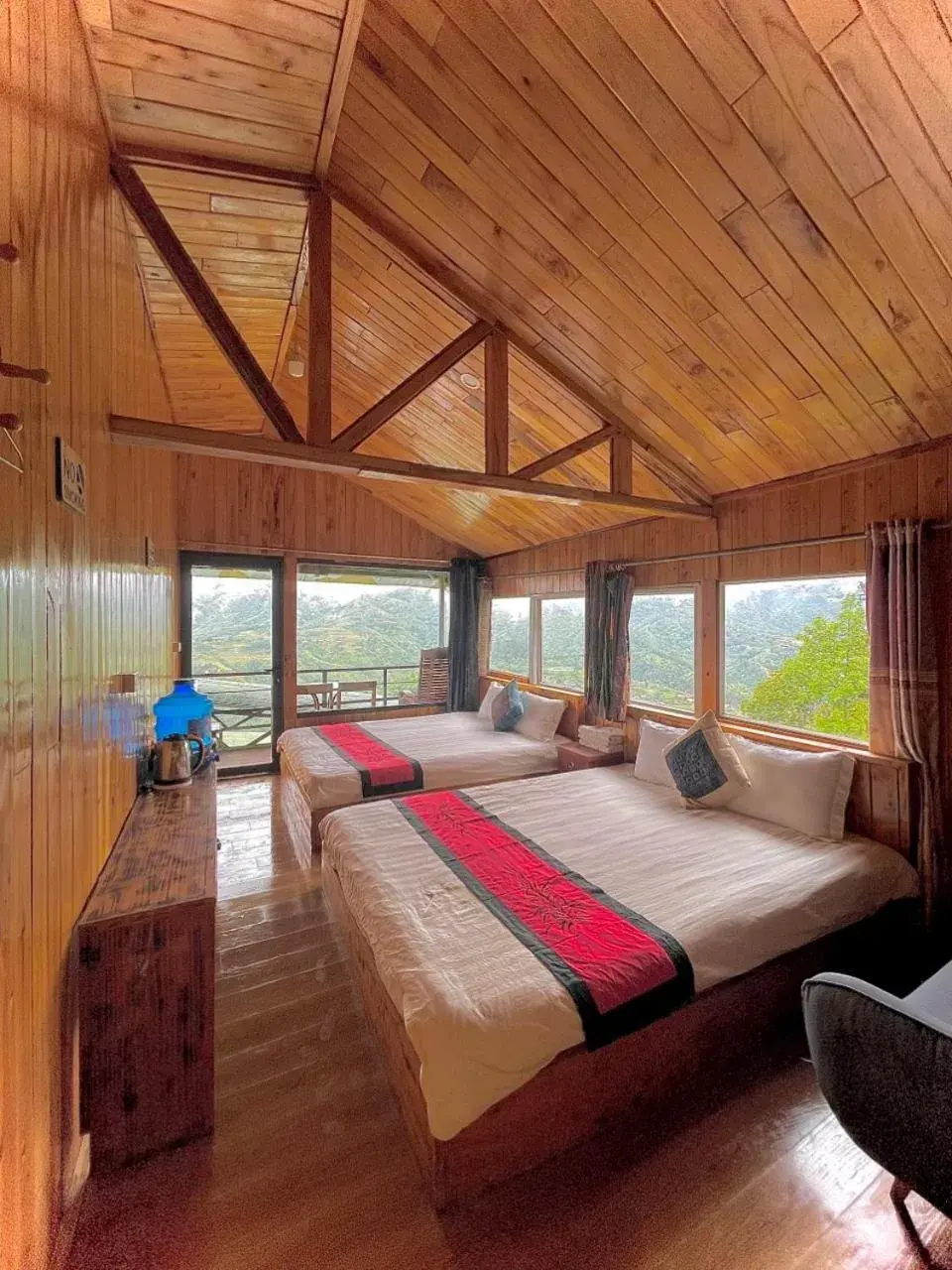 Family Room with Mountain View - single occupancy in VALLEY VIEW COFFEE & STAY Family Room with Mountain View - single occupancy in VALLEY VIEW COFFEE & STAY