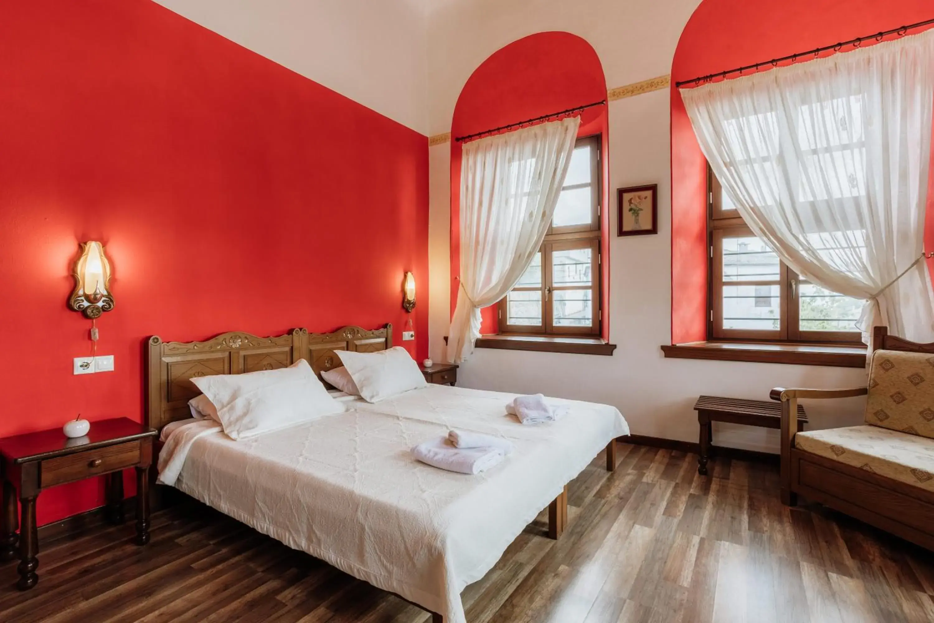 Triple Room with View in Archontiko Kantartzi Triple Room with View in Archontiko Kantartzi