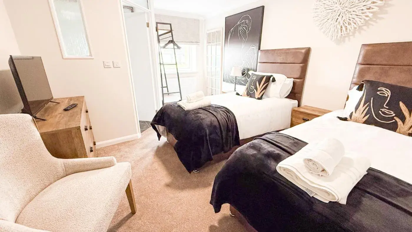 Standard Twin Room - single occupancy in Wheyrigg Hall Hotel Standard Twin Room - single occupancy in Wheyrigg Hall Hotel