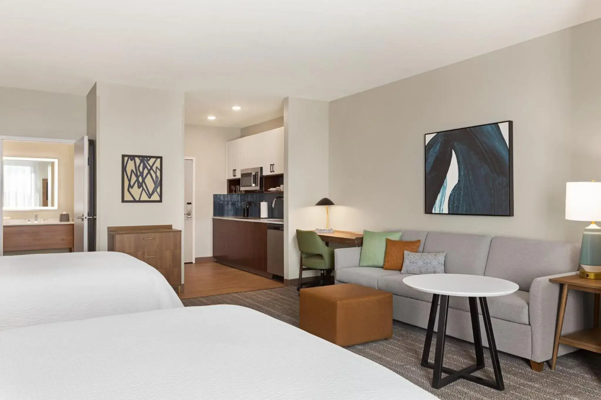 Studio Queen Suite with Two Queen Beds - Communications Accessible in Staybridge Suites Greenville - Medical Center by IHG Studio Queen Suite with Two Queen Beds - Communications Accessible in Staybridge Suites Greenville - Medical Center by IHG