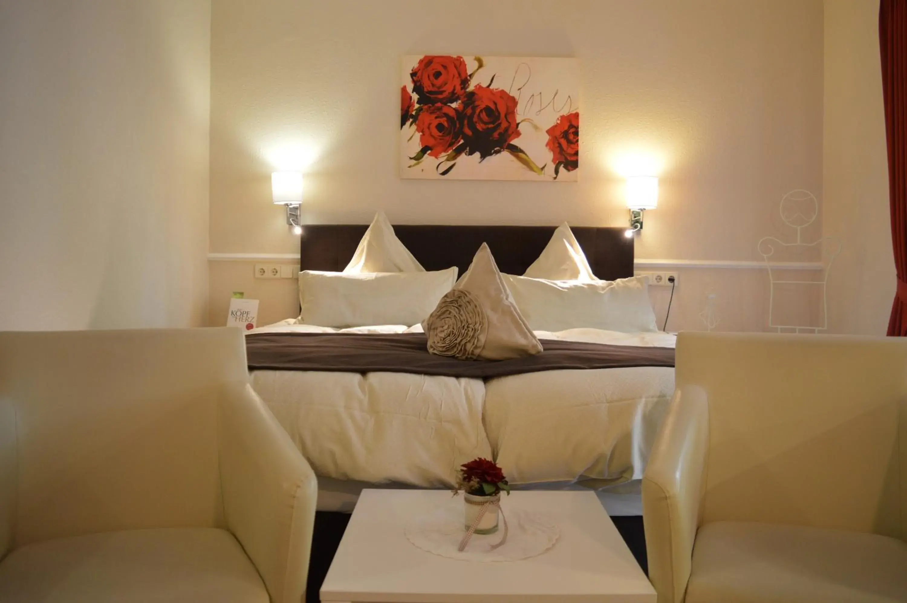 Superior Double Room with Terrace in Landhaus Zum Heidewanderer mit THERMEplus Superior Double Room with Terrace in Landhaus Zum Heidewanderer mit THERMEplus