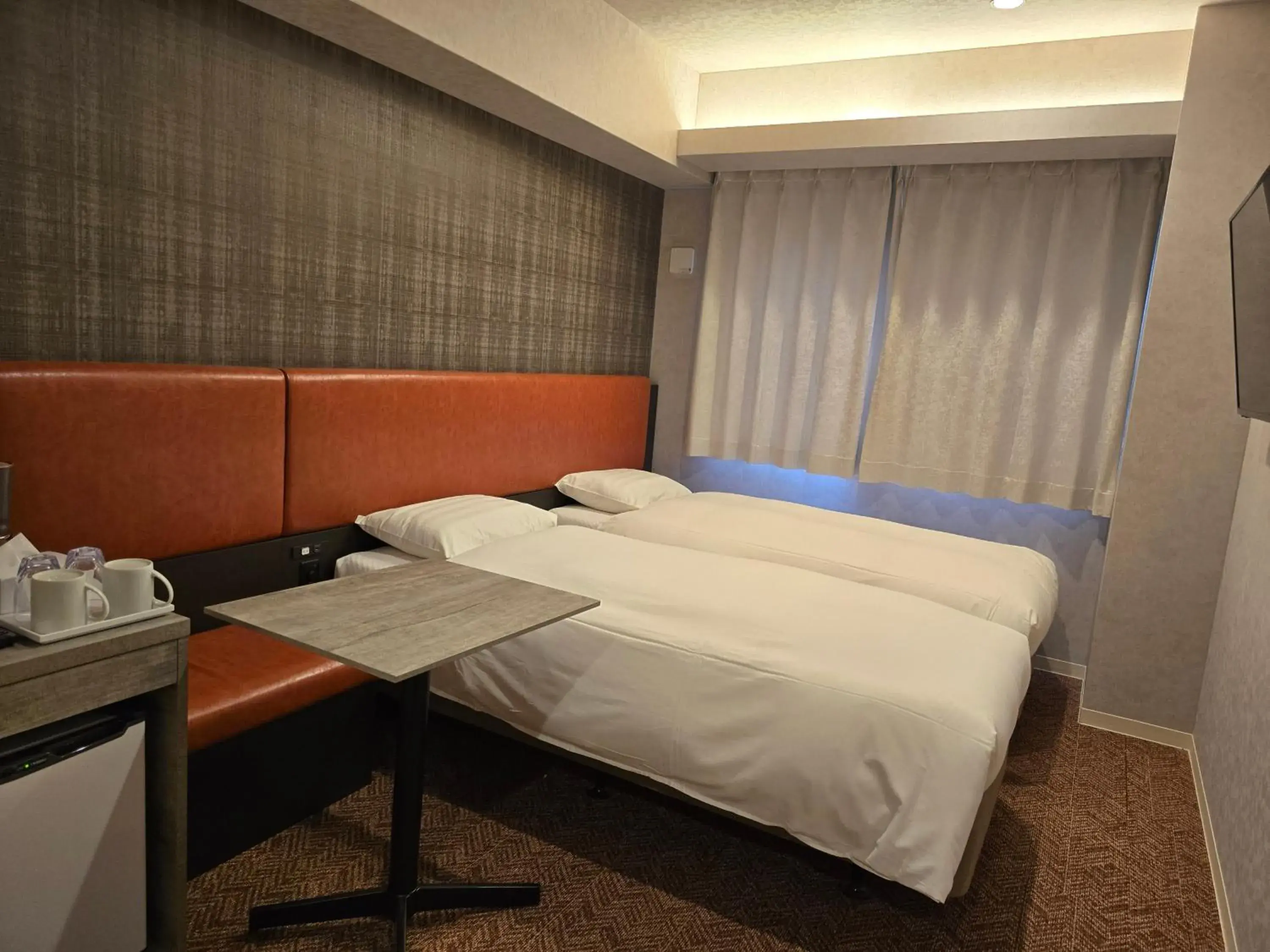 Twin Room - single occupancy in Hotel Japanesque Kyoto Station ZEQUU ANNEX Twin Room - single occupancy in Hotel Japanesque Kyoto Station ZEQUU ANNEX