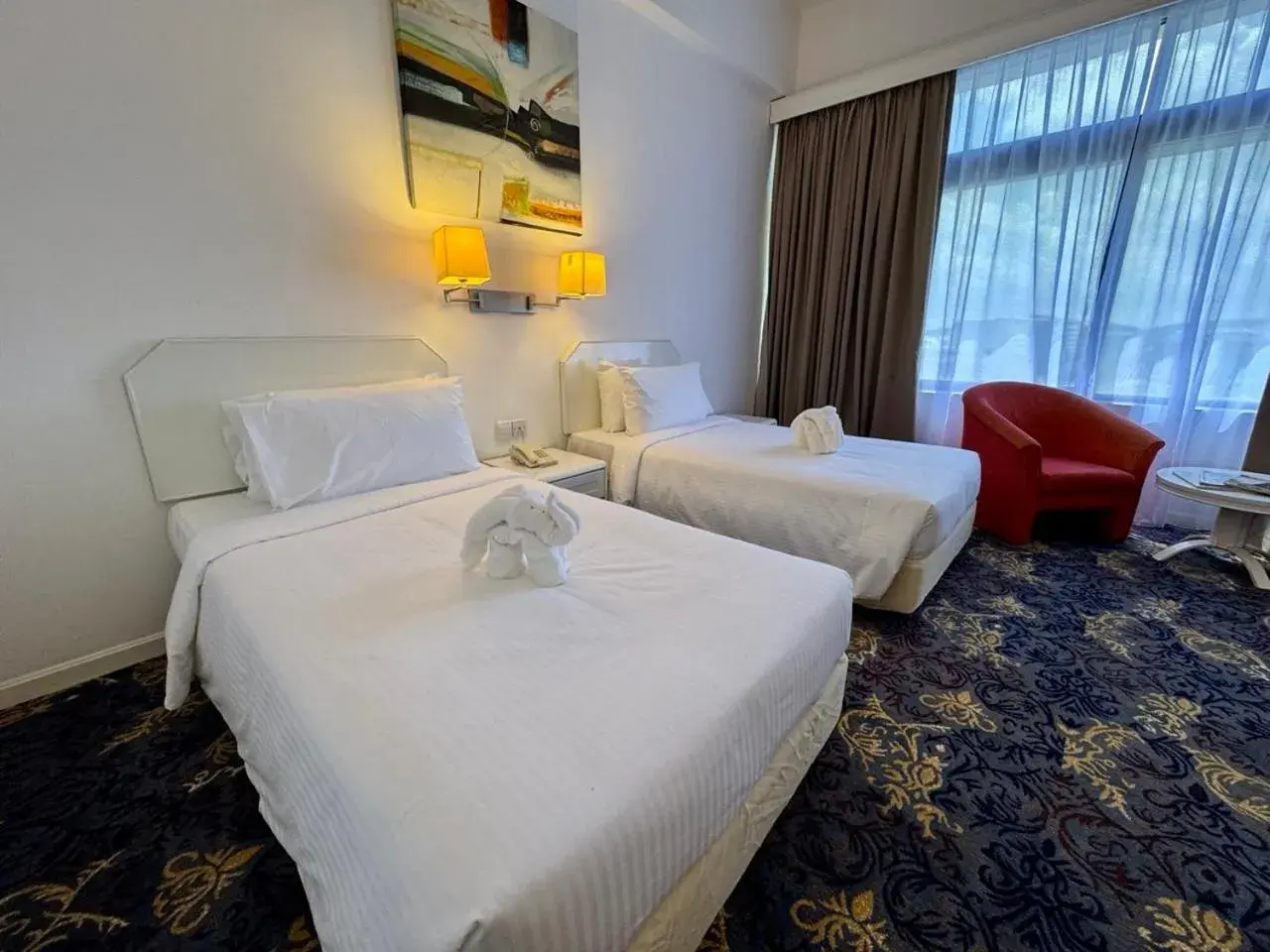 Deluxe Twin Room in ROYAL PARK HOTEL @ UNITEN Deluxe Twin Room in ROYAL PARK HOTEL @ UNITEN