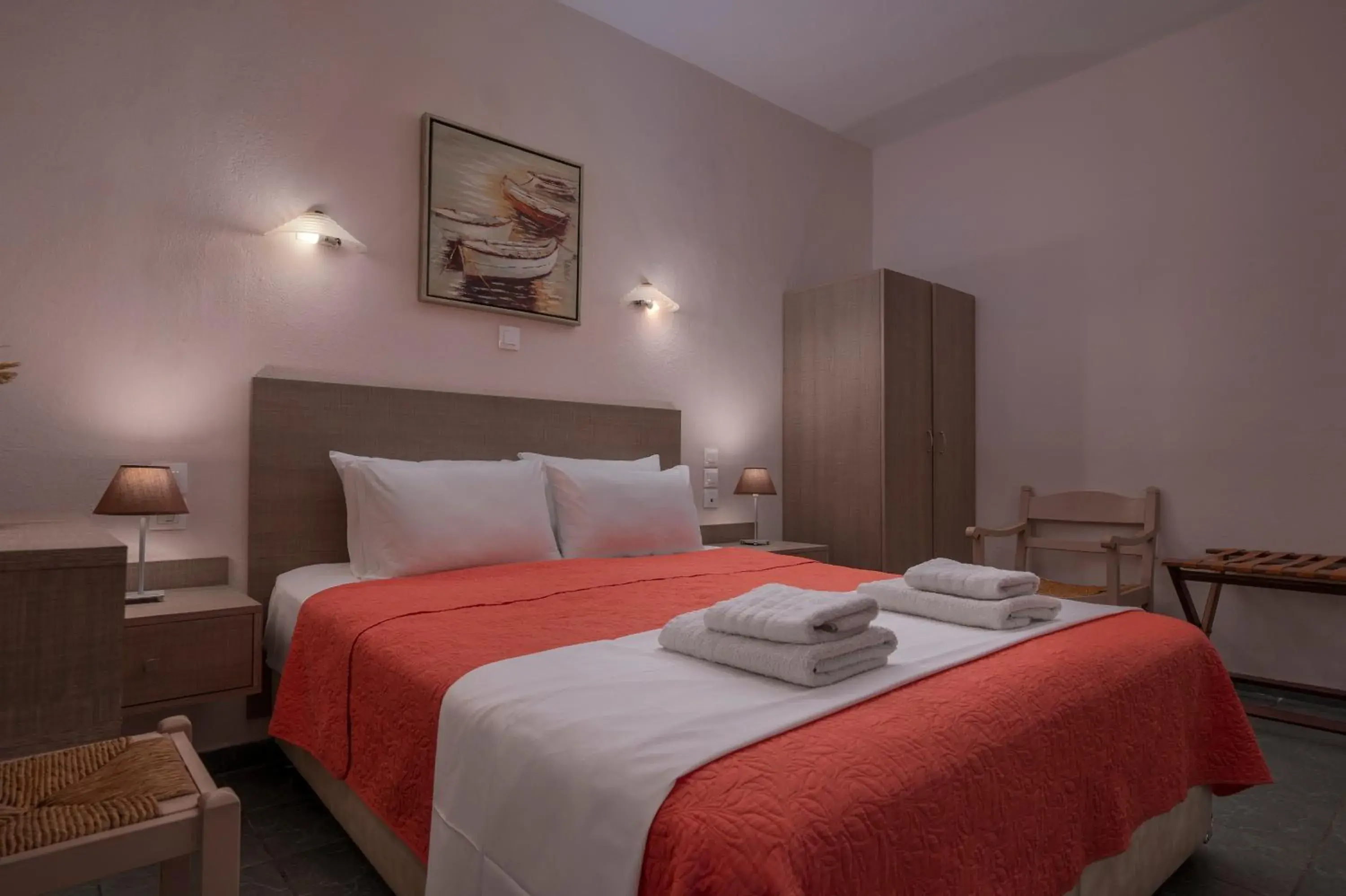 Double Room with Garden View in Agnanti Hotel Apartments Double Room with Garden View in Agnanti Hotel Apartments