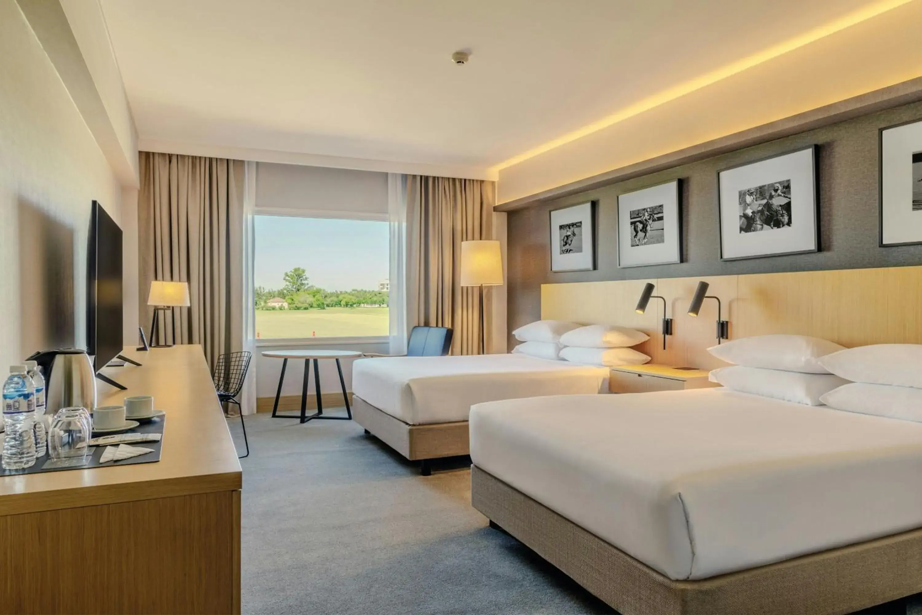 Deluxe Queen Room with Two Queen Beds - Garden View in Sheraton Buenos Aires Greenville Polo & Resort Deluxe Queen Room with Two Queen Beds - Garden View in Sheraton Buenos Aires Greenville Polo & Resort