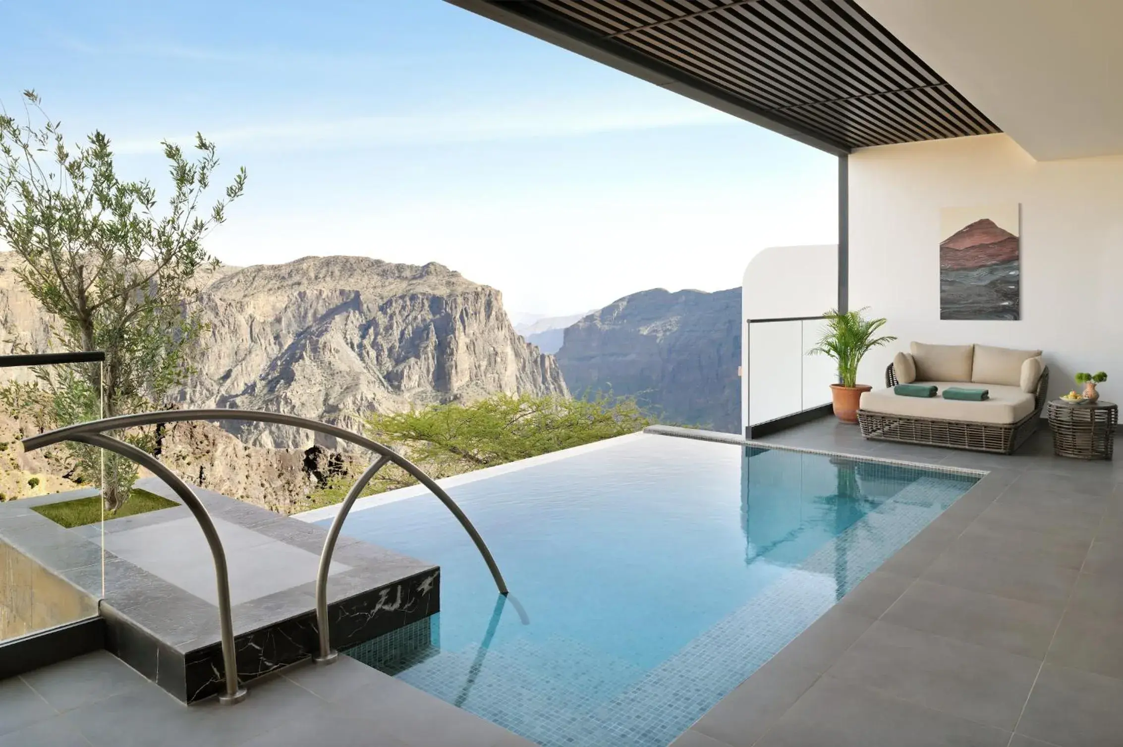 One-Bedroom Chalet with Private Pool and Canyon View in Hotel Indigo Jabal Akhdar Resort & Spa by IHG One-Bedroom Chalet with Private Pool and Canyon View in Hotel Indigo Jabal Akhdar Resort & Spa by IHG
