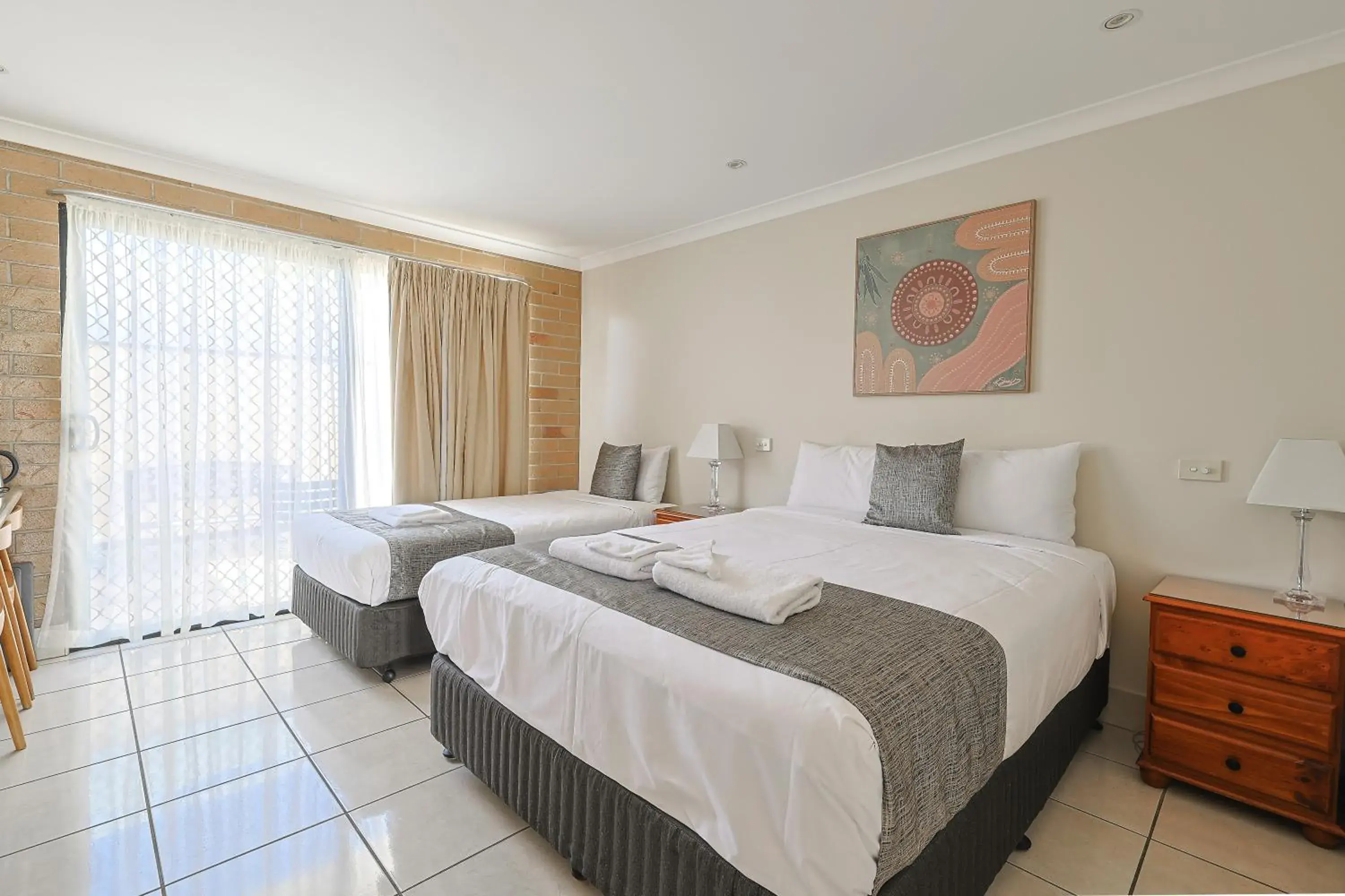 Standard Twin Room in Emerald Central Palms Motel Standard Twin Room in Emerald Central Palms Motel