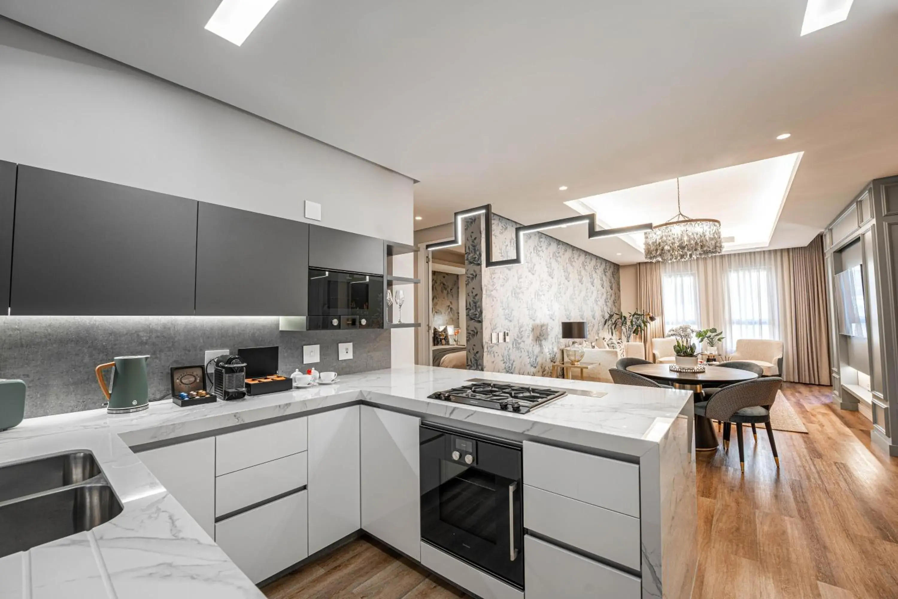 Two-Bedroom Apartment with Lake View in Steyn City Hotel by Saxon Two-Bedroom Apartment with Lake View in Steyn City Hotel by Saxon