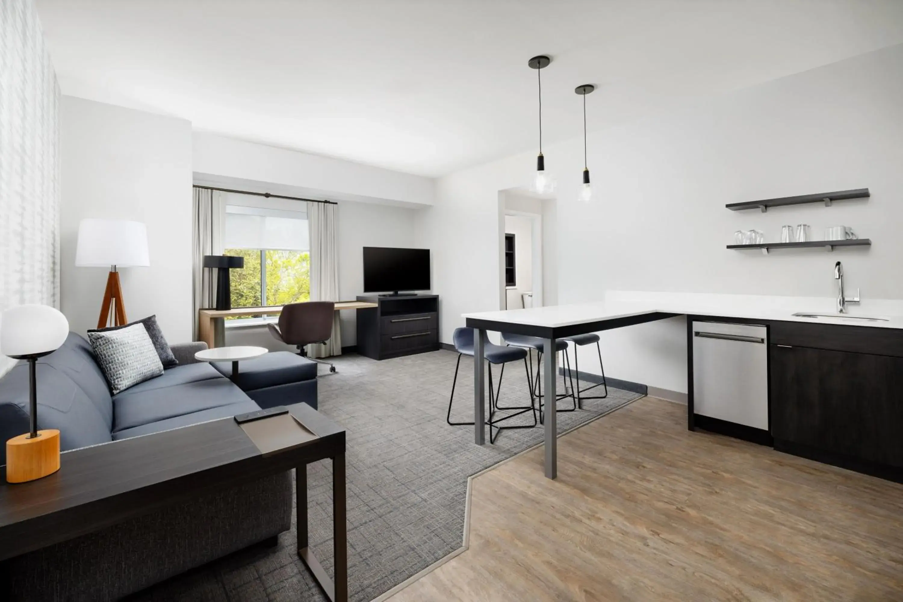 One-Bedroom King Suite with Sofa Bed - Hearing Accessible in Residence Inn by Marriott King of Prussia One-Bedroom King Suite with Sofa Bed - Hearing Accessible in Residence Inn by Marriott King of Prussia